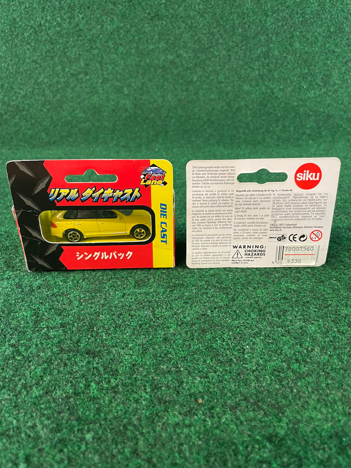 Porsche Cayenne - Toy Car Diecast Set