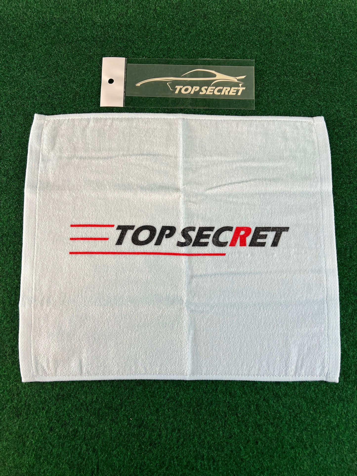 Top Secret - Towel and Decal Set