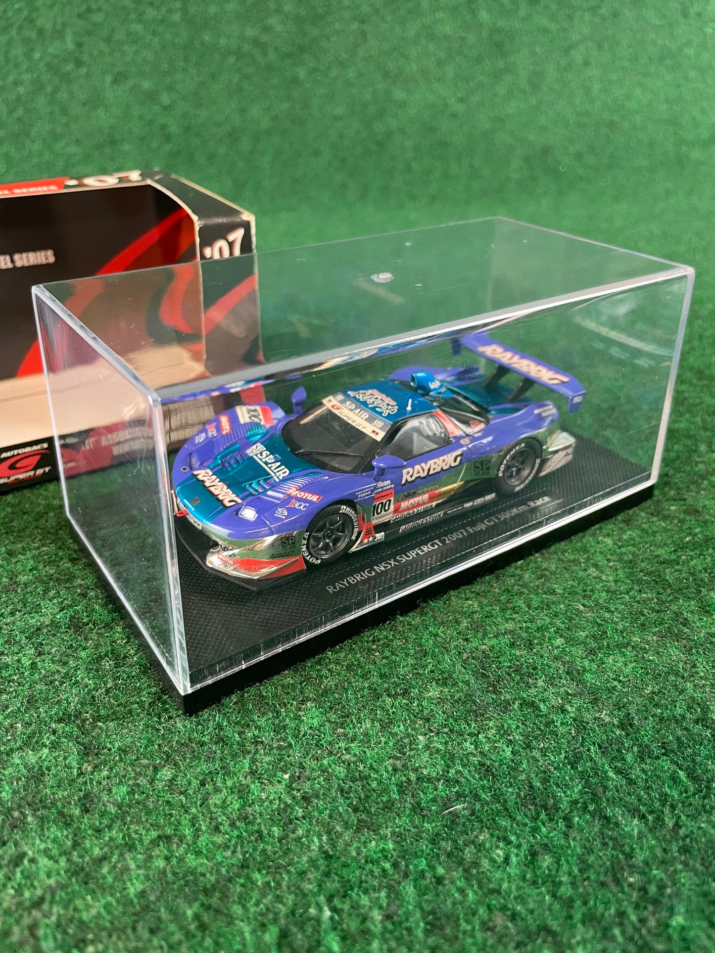 EBBRO - SuperGT 2007 Raybrig Honda NSX Fuji 300km 1/43 Scale Diecast