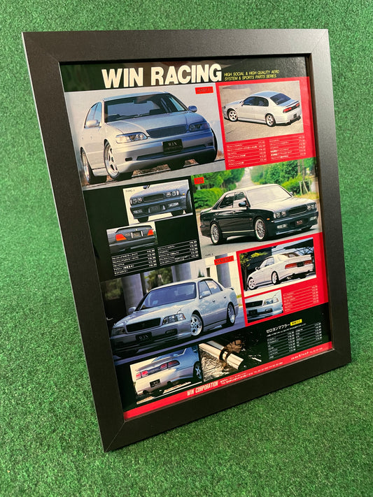 WINN Racing - Toyota Aristo, Majesta & Nissan Cedric Y32 Framed Ad