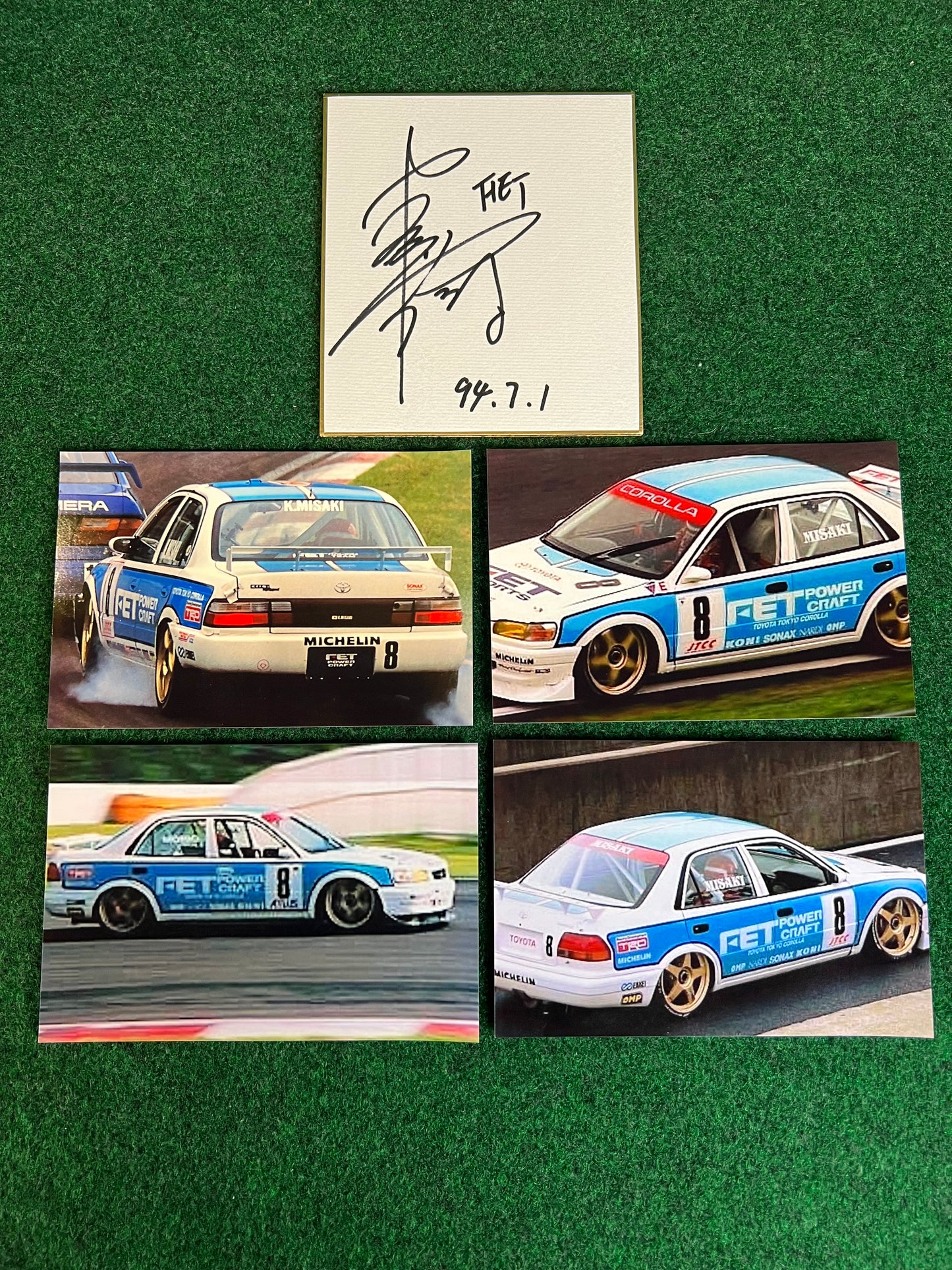 ENKEI - JTCC FET Toyota Corolla Centerlock Wheel and Goods Set