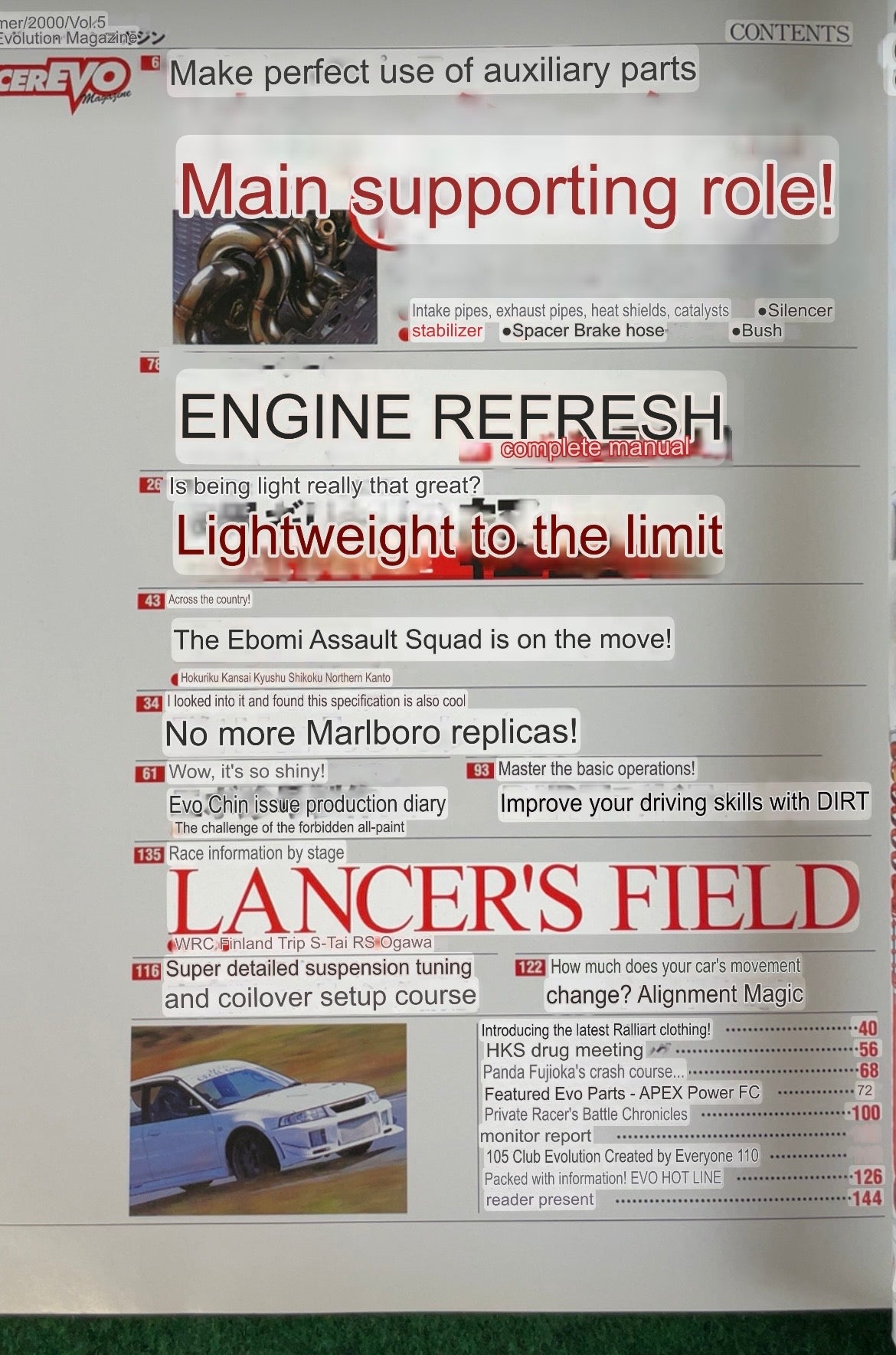 Mitsubishi LancerEVO Magazine - Vol. 5