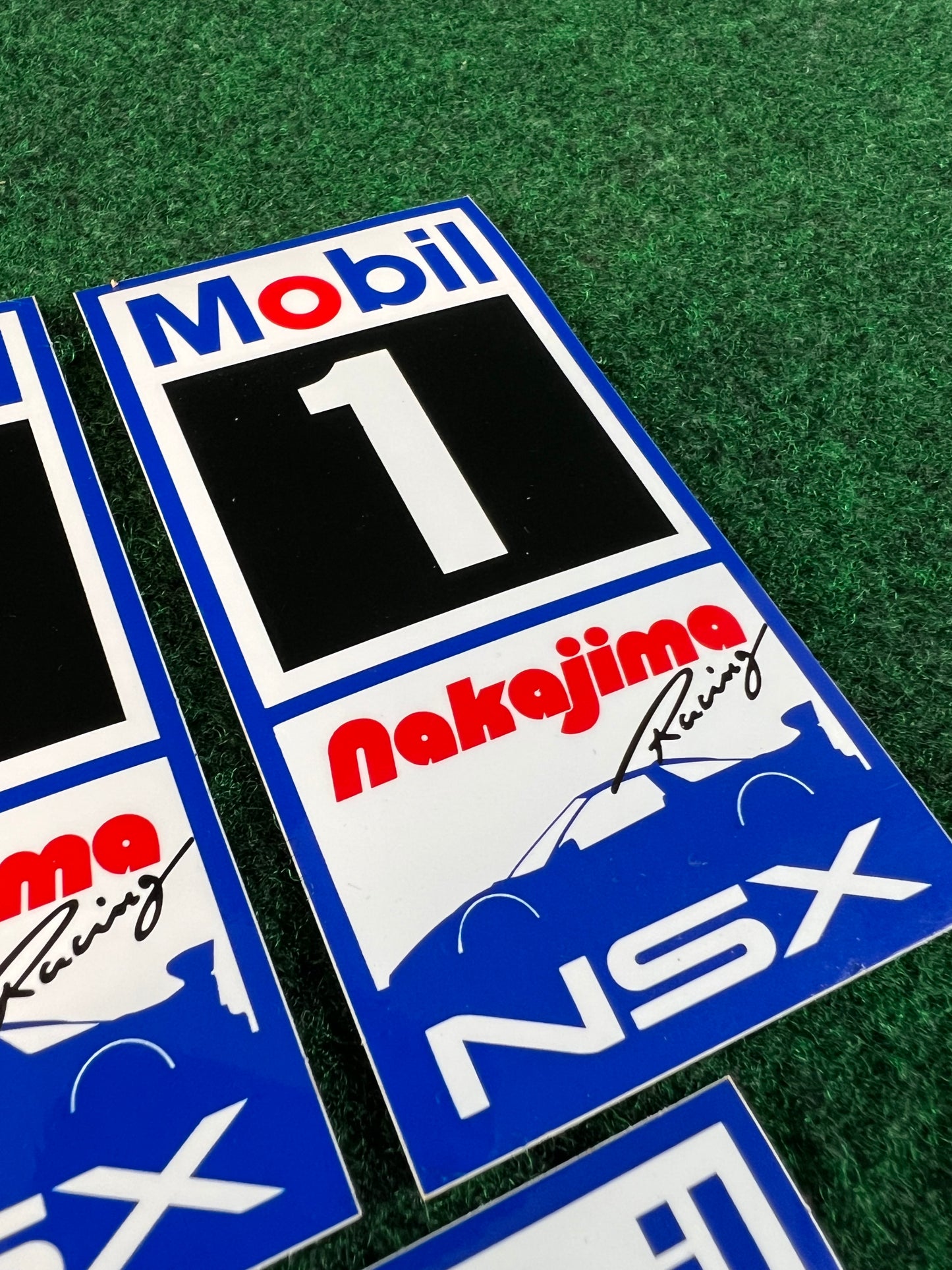 Mobil1 Nakajima Racing Honda NSX - JGTC Sticker Set