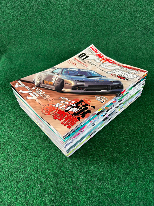 Drift Tengoku Magazine - 2012 Complete Set