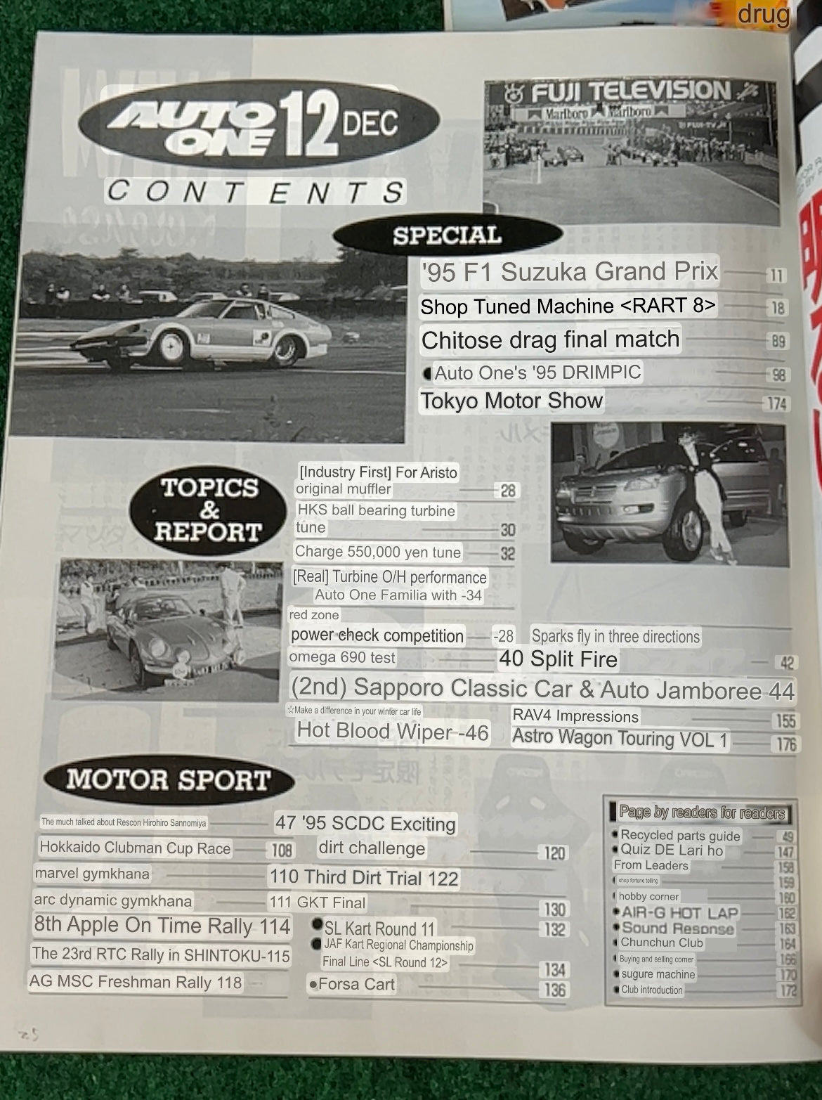 Auto One (Hokkaido) Magazine - March & April 1996 Set