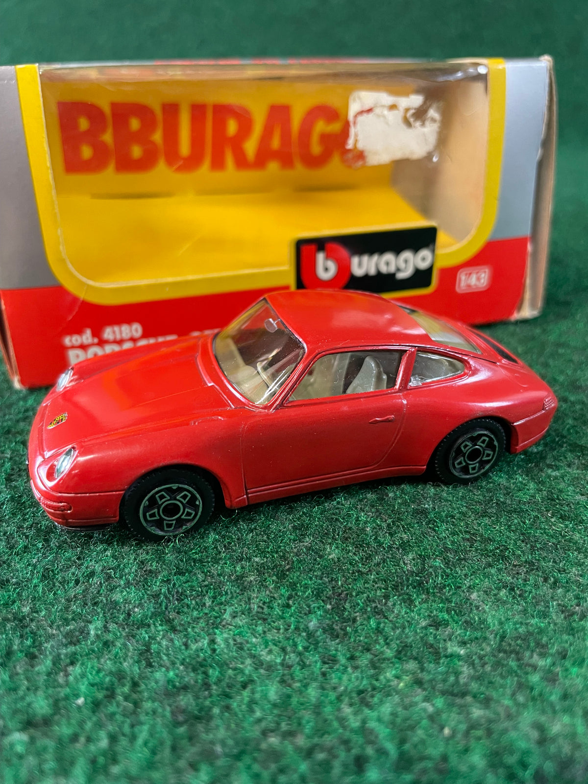 burago Porsche 911 Carrera 993 Toy Car Diecast Set