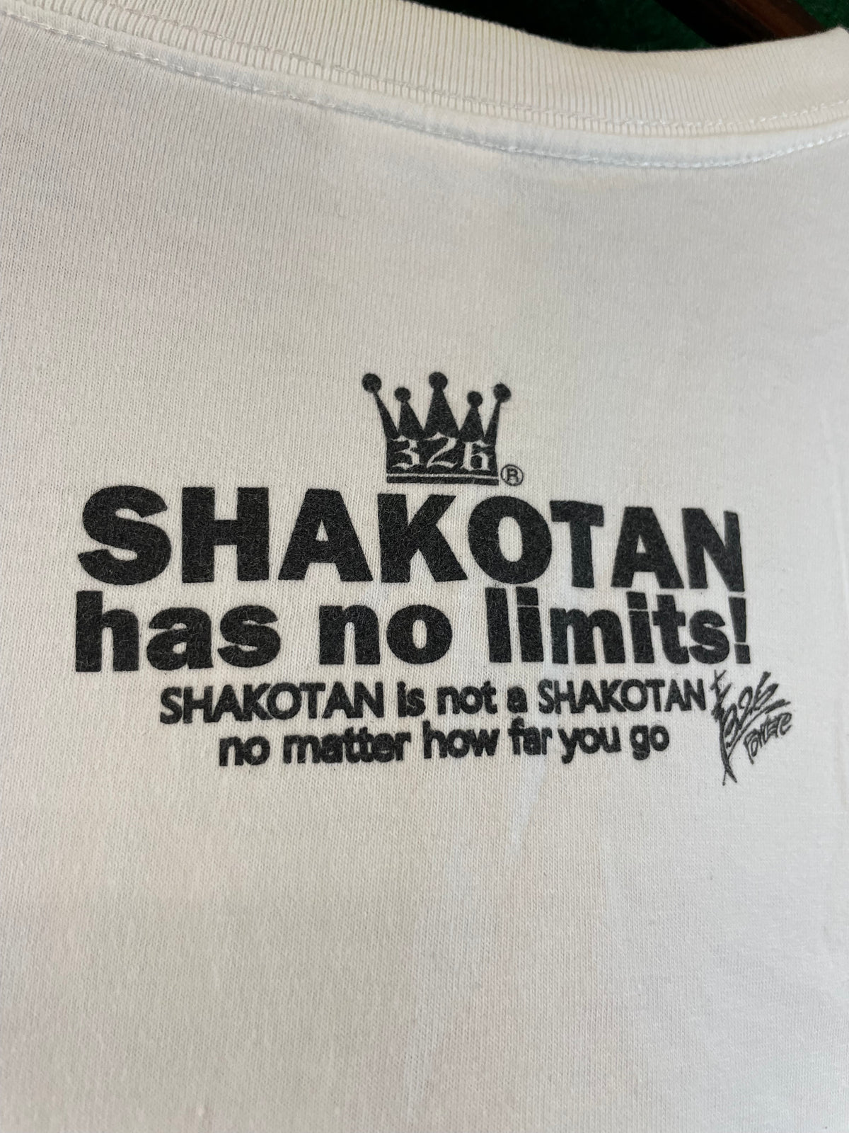 326POWER - DRIFT KING Mazda FC RX-7 Shakotan Has No Limits White T-shirt