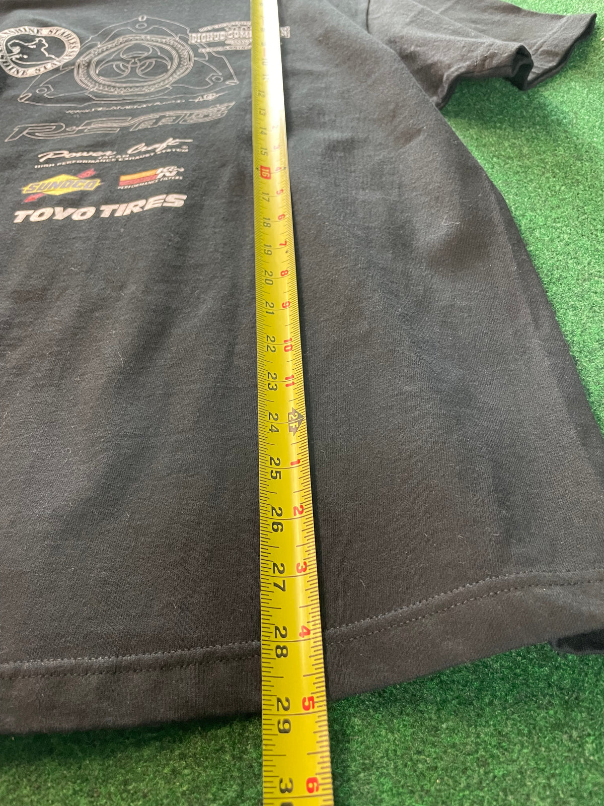 REAmemiya - (Toyo Tires, Sunoco, K&N) Promotional Collaboration Black T-Shirt (L)
