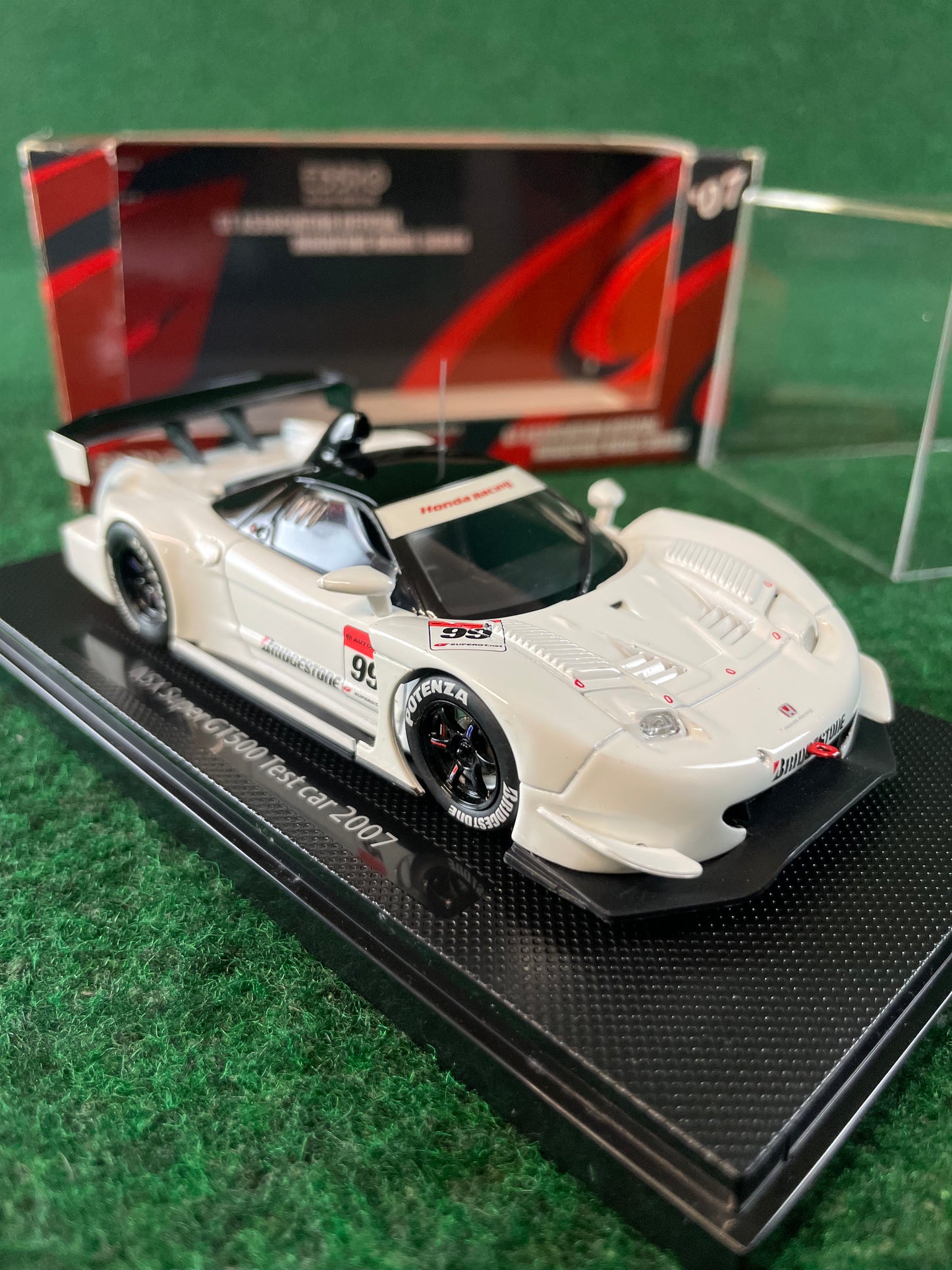 EBBRO - SuperGT 2007 Honda NSX TEST 1/43 Scale Diecast