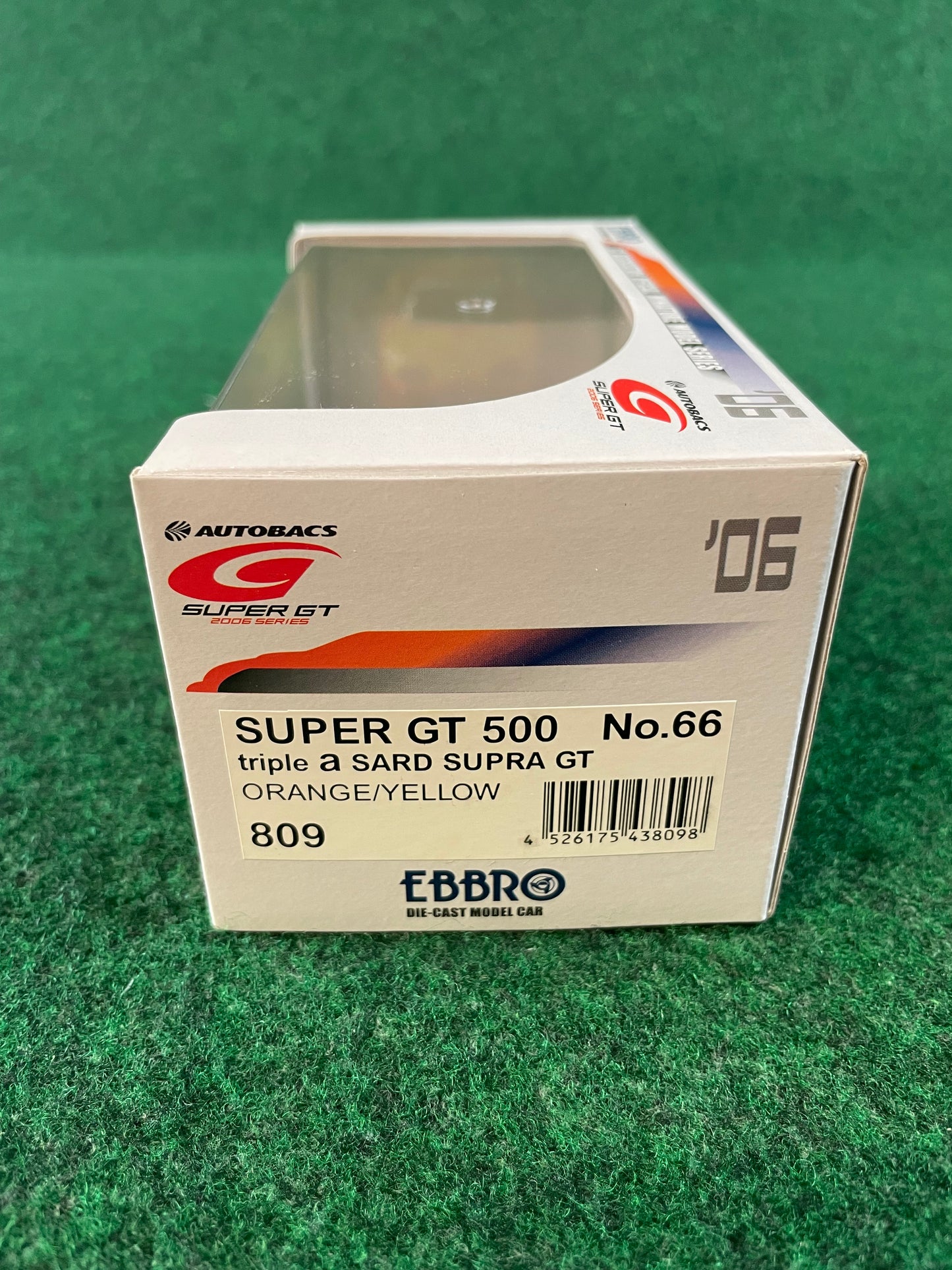 EBBRO -  SuperGT 2006 triple a SARD Toyota Supra No. 66 1/43 Scale Diecast