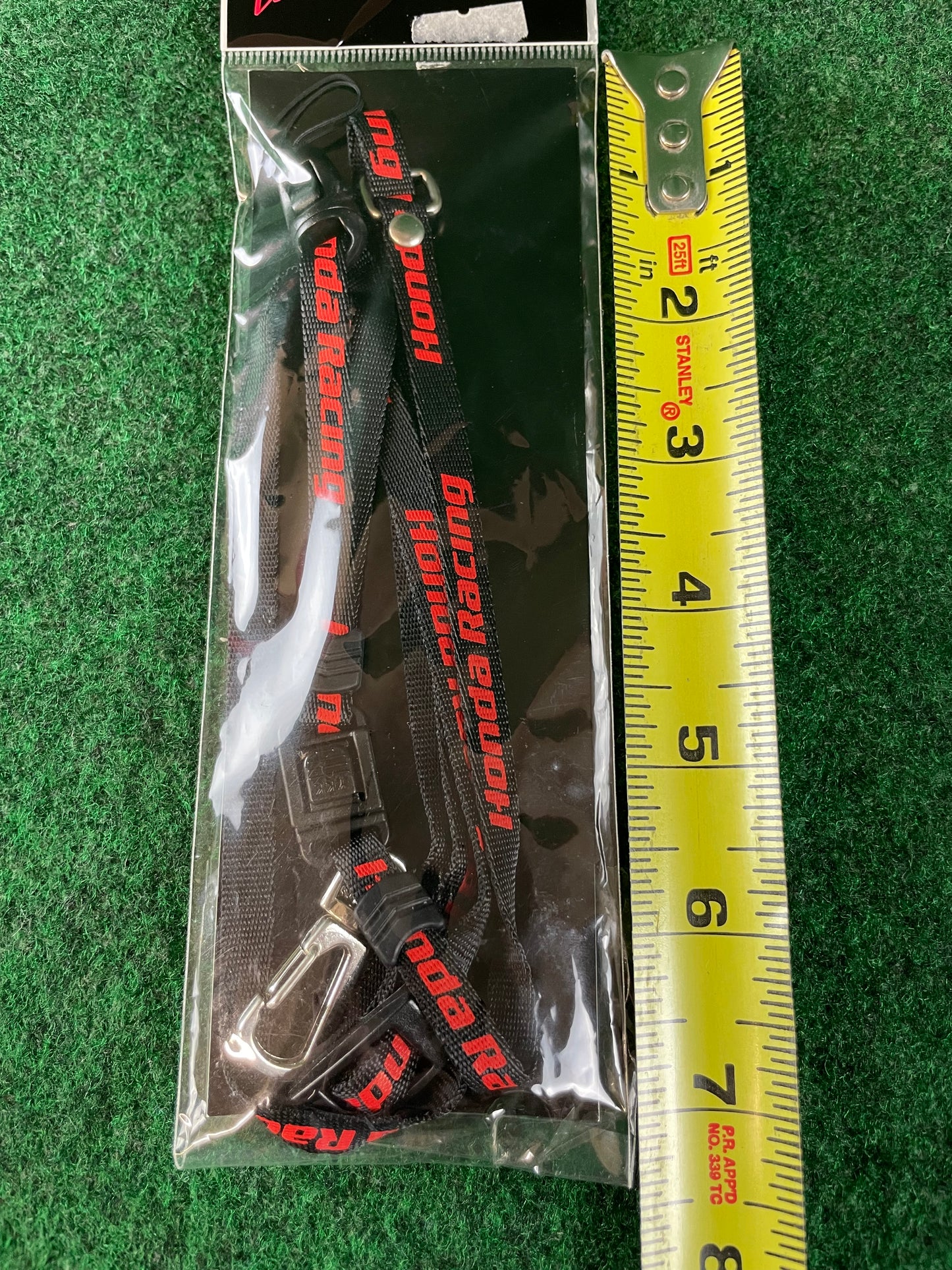 Honda Racing - Black/Red Lanyard Keychain Thin Neck Strap