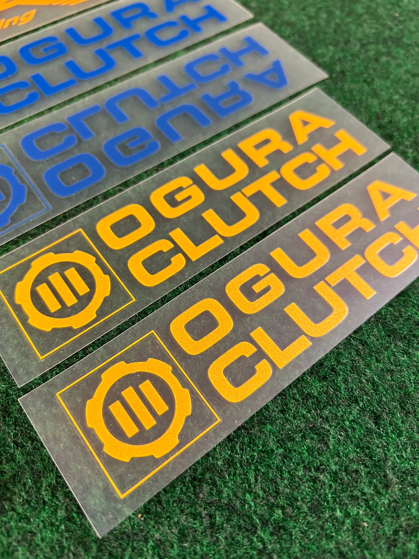 OGURA CLUTCH - Decal Stickers and Patch Set