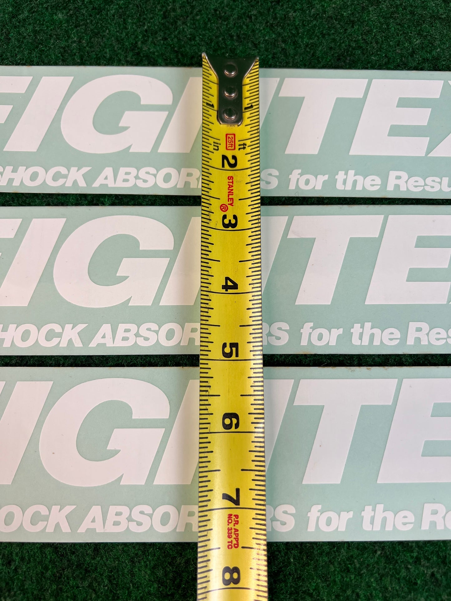 FIGHTEX - SHOCK ABSORBERS for the Result Sticker Decal Set