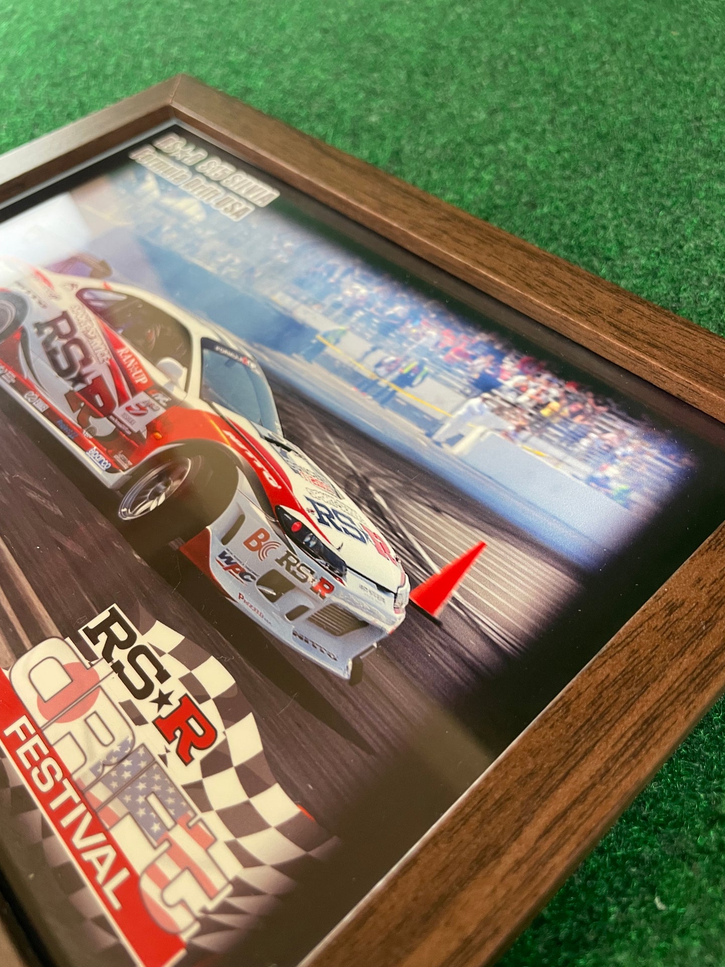 RSR - Nissan Silvia S15 Formula Drift USA Framed Photo & Sticker Set