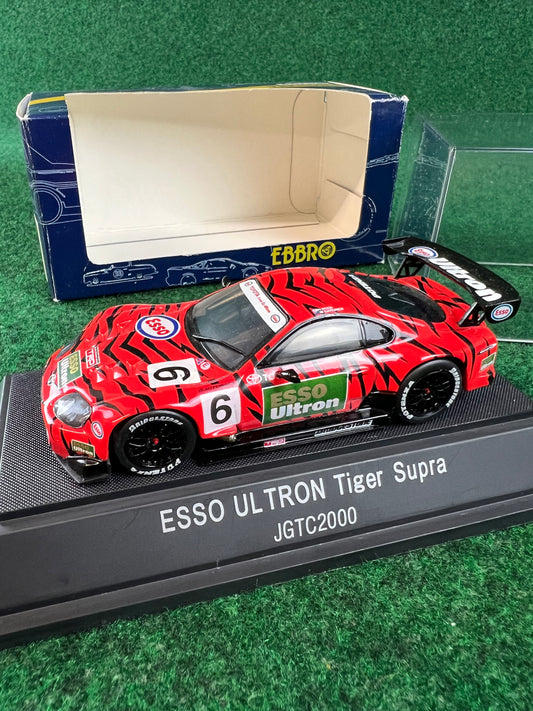 EBBRO Trendies ESSO Ultron Toyota Supra 2000 (Red & Black) 1/43 Scale Diecast