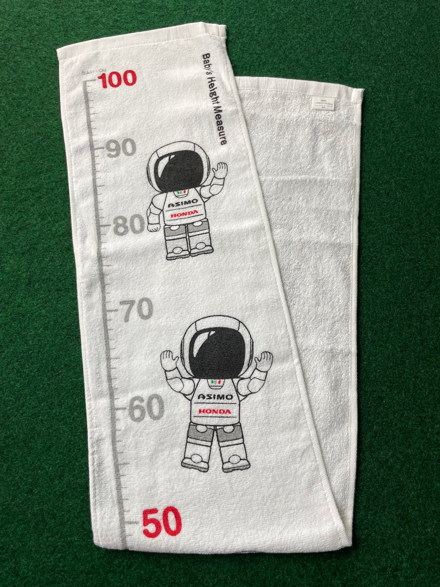 ASIMO Honda - Baby Height Measurement Promotional Towel