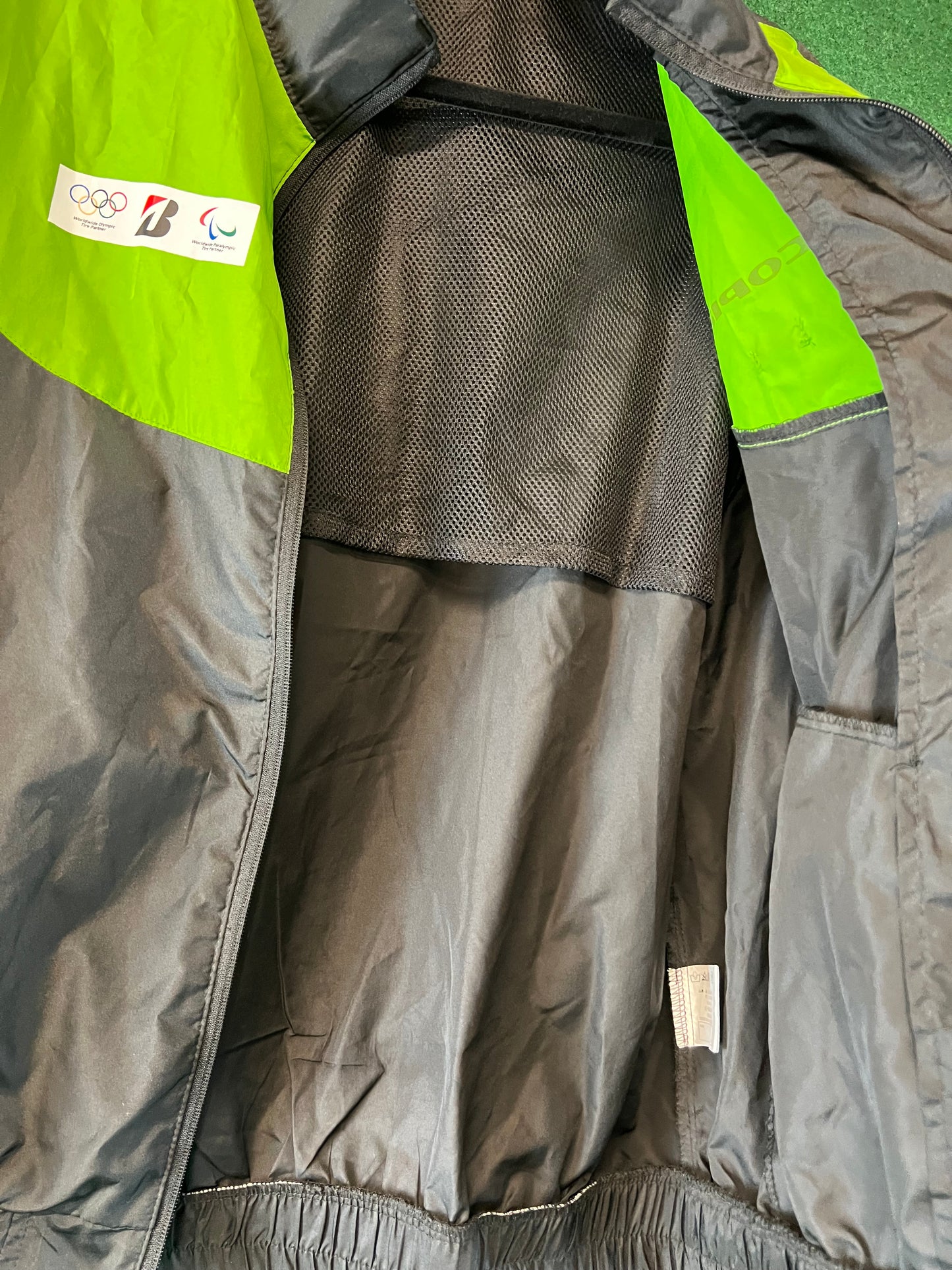 Bridgestone Ecopia - Black/Green Windbreaker Jacket (L)