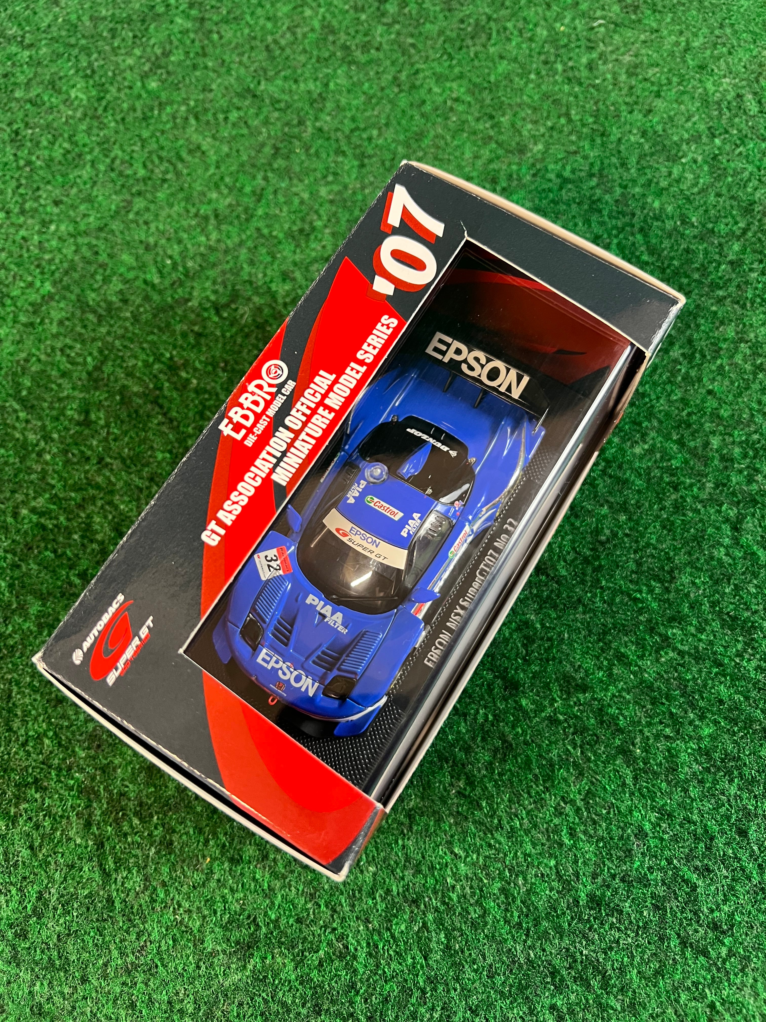 EBBRO - SuperGT 2007 EPSON Honda NSX 1/43 Scale Diecast