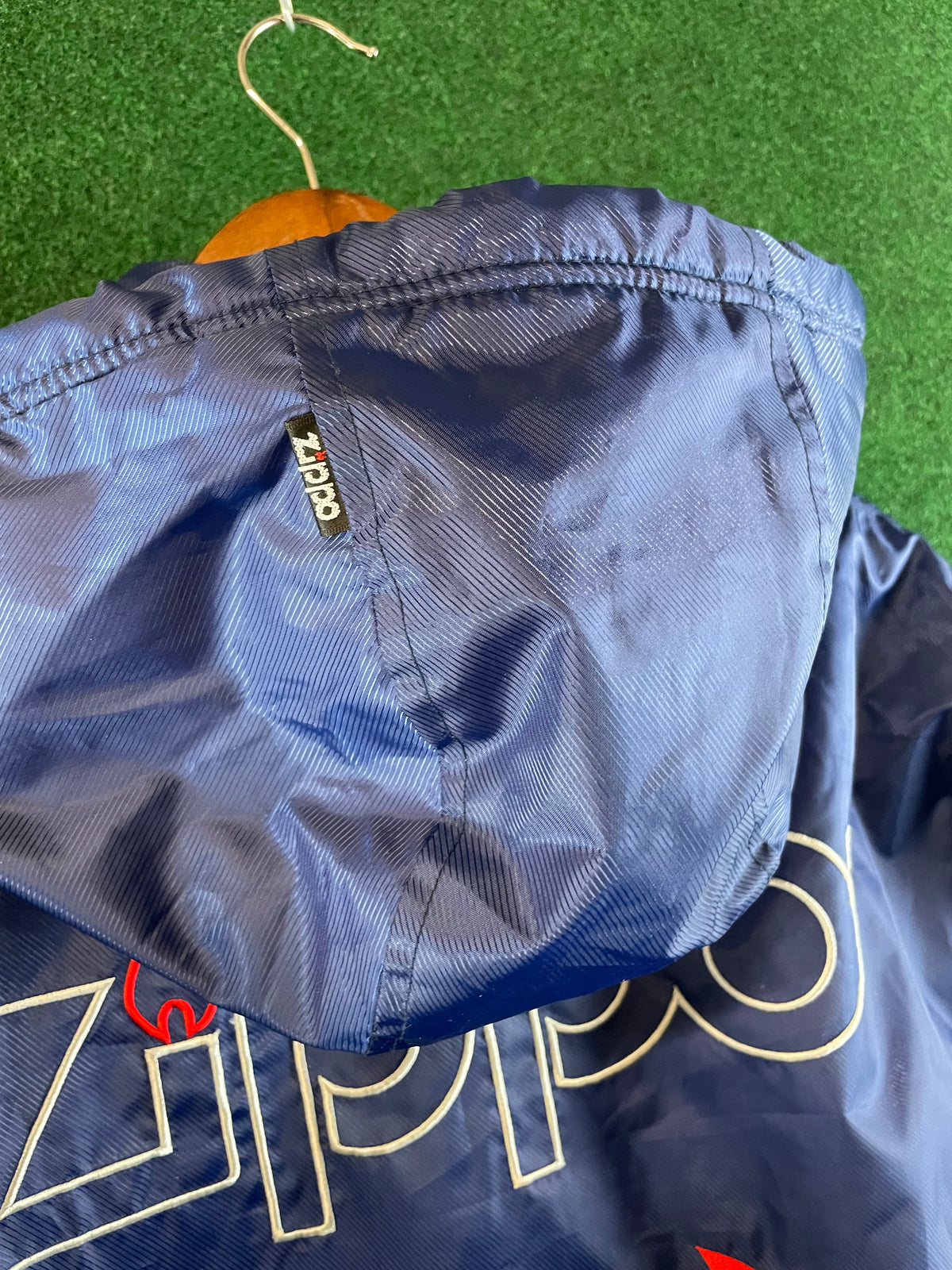 Zippo - Navy Blue & Red Insulated Bench Coat