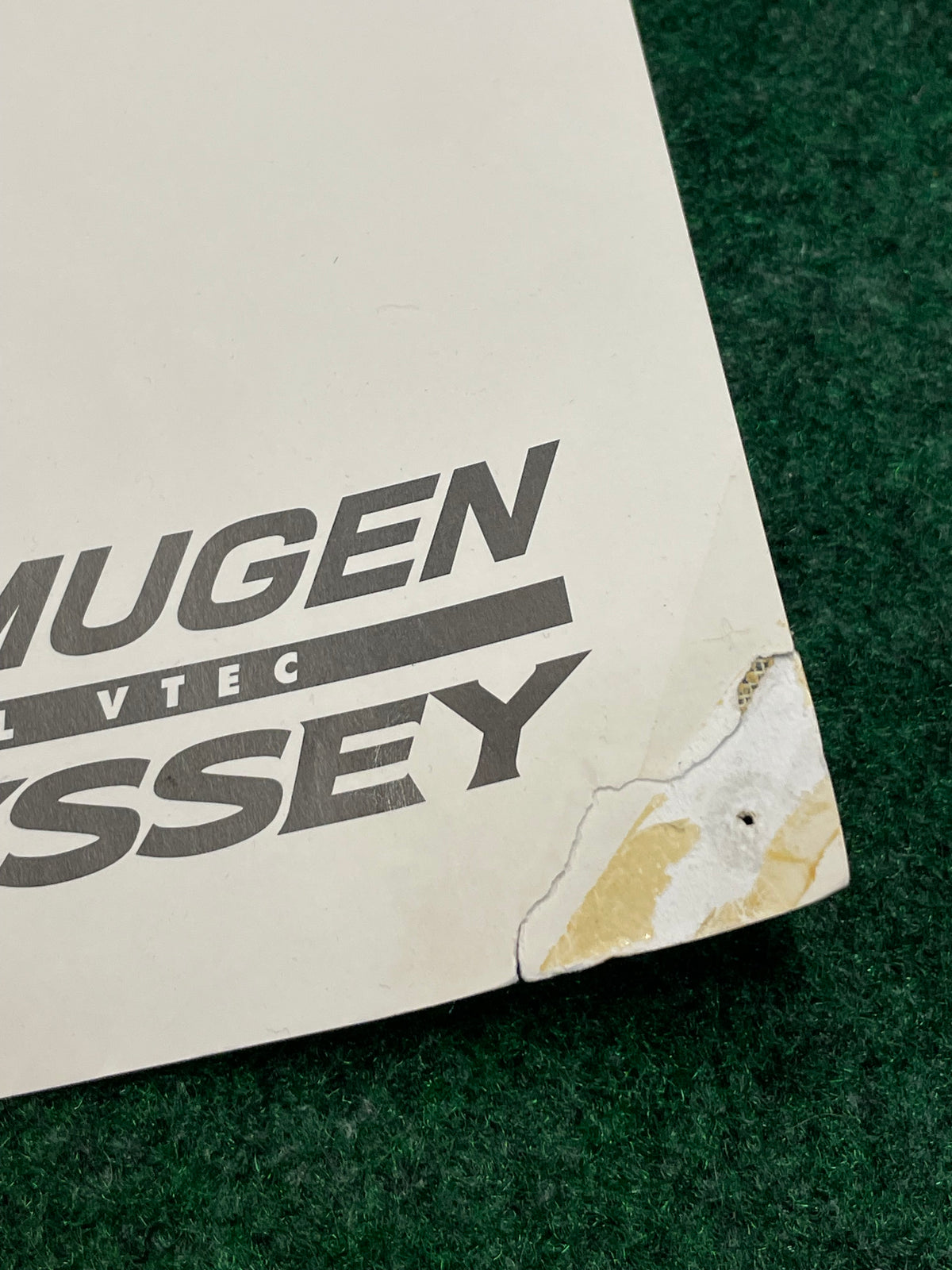 MUGEN - Honda Odyssey Original Promotional Advertisement Poster