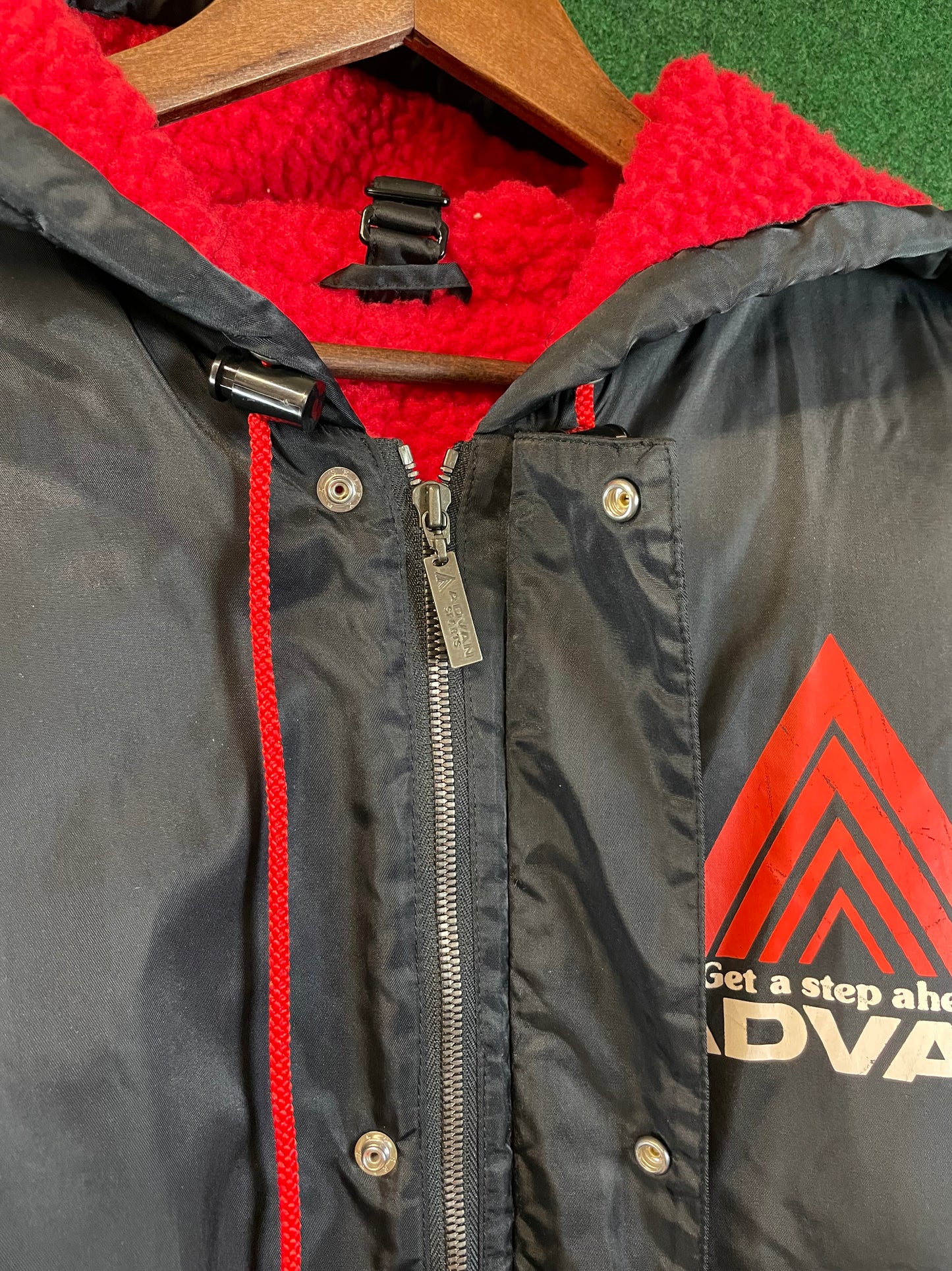 ADVAN - Get a Step Ahead Vintage Black Insulated Bench Coat