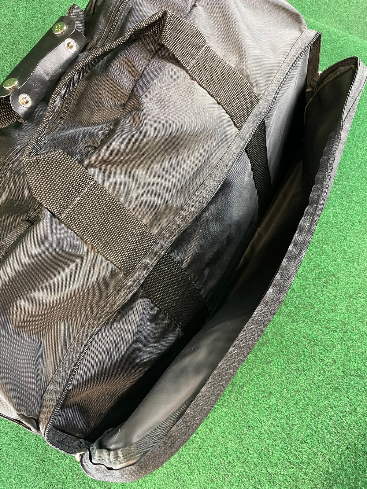 Party Race - Mazda Roadster Large Black Weather resistant Duffle Bag