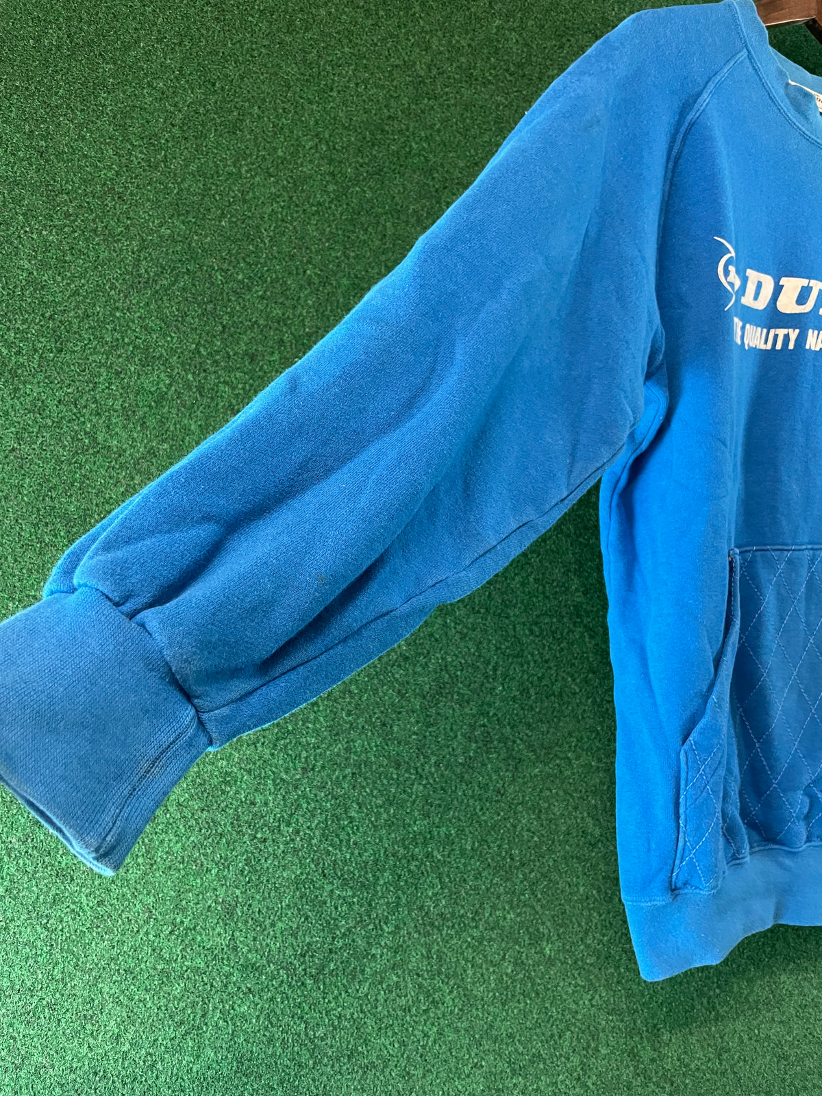 DUNLOP Motorsport - Vintage Blue Front Pocket Sweatshirt