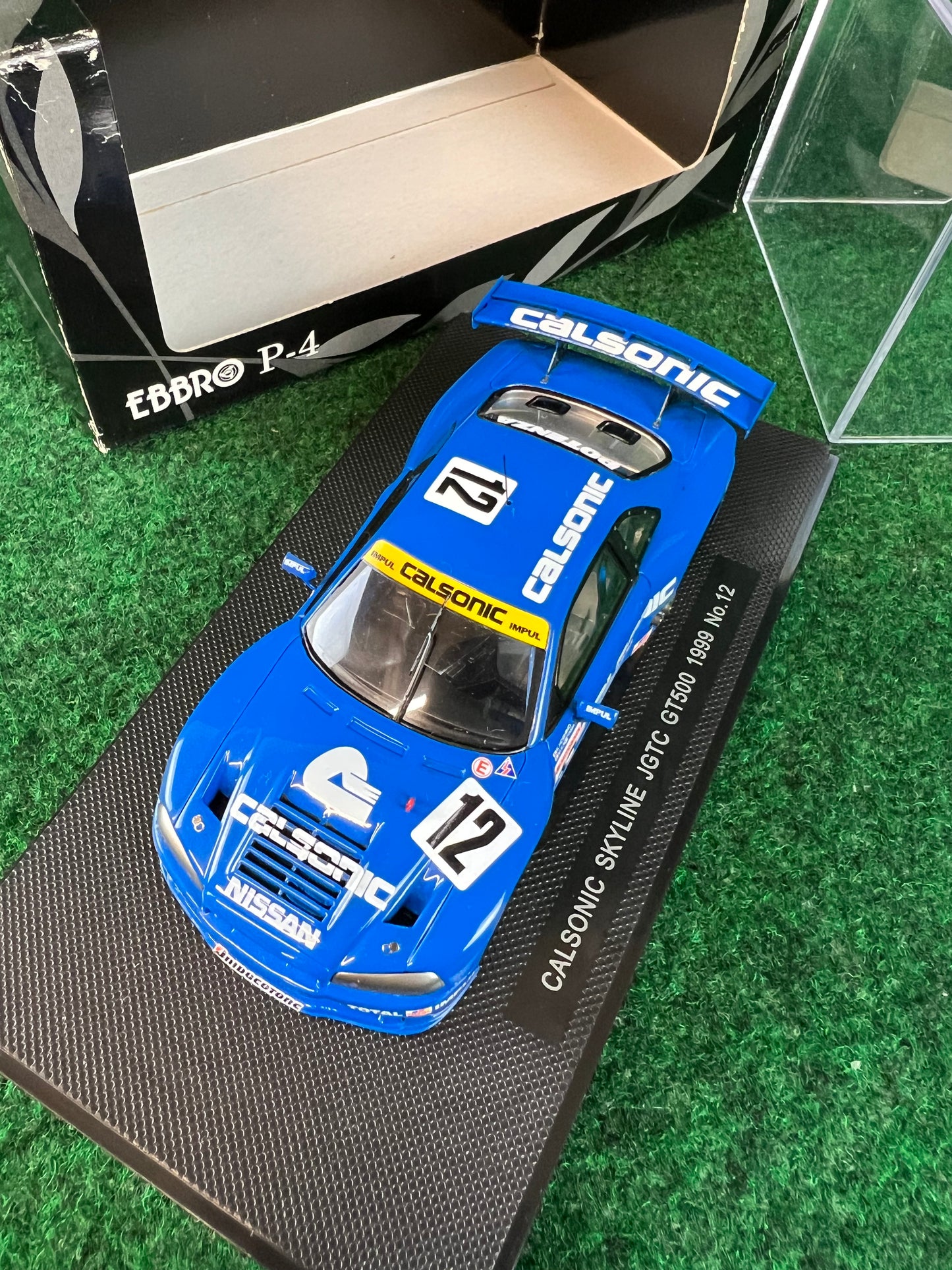 EBBRO P-4 - JGTC 1999 Calsonic Nissan Skyline R34 GTR 1/43 Scale Diecast