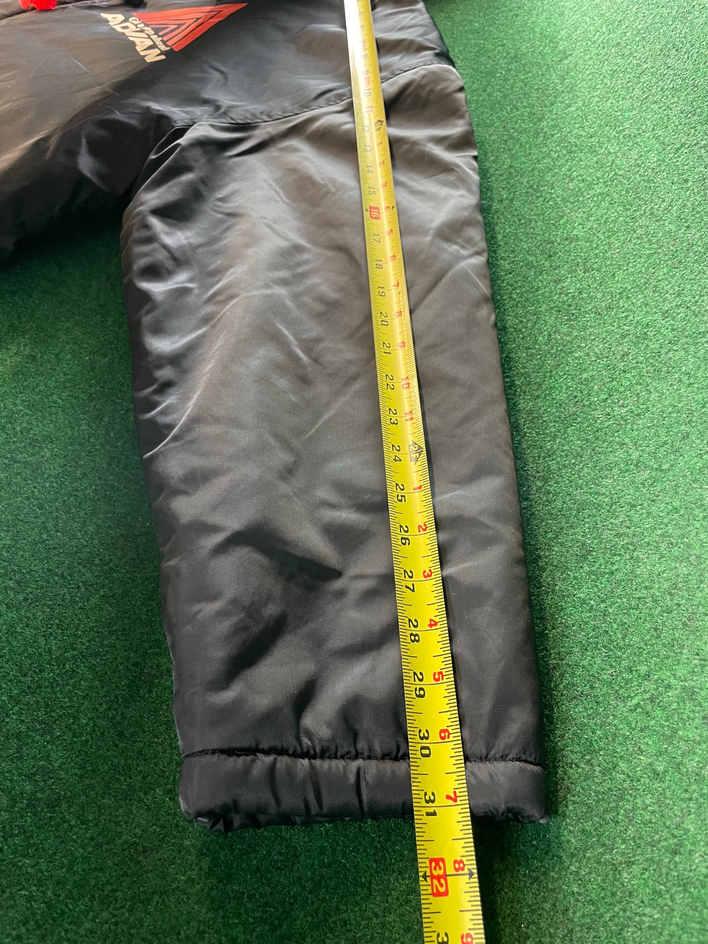 ADVAN - Get a Step Ahead Vintage Black Insulated Bench Coat