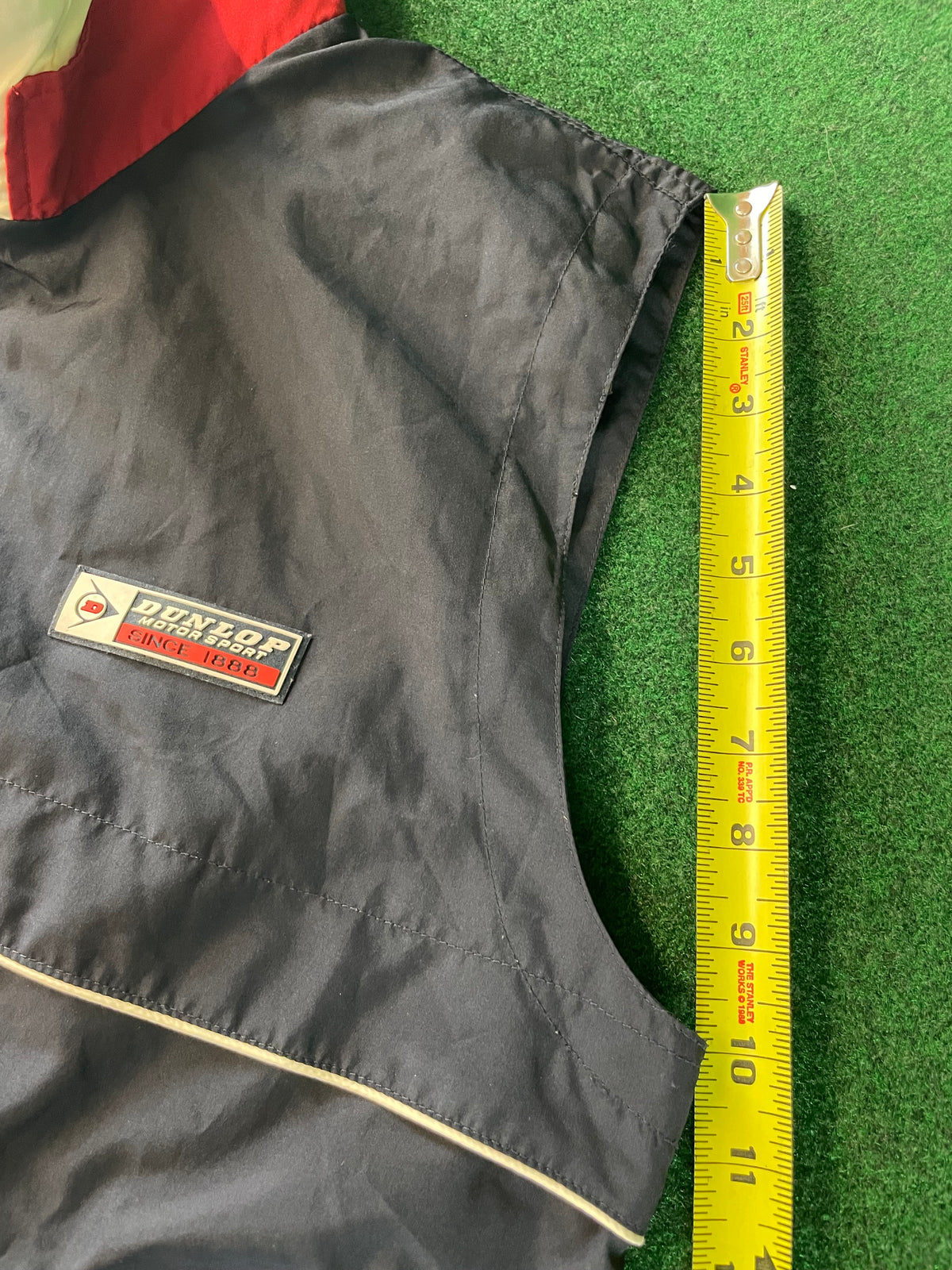 DUNLOP Motorsport - Red/White & Navy Blue Windbreaker Vest