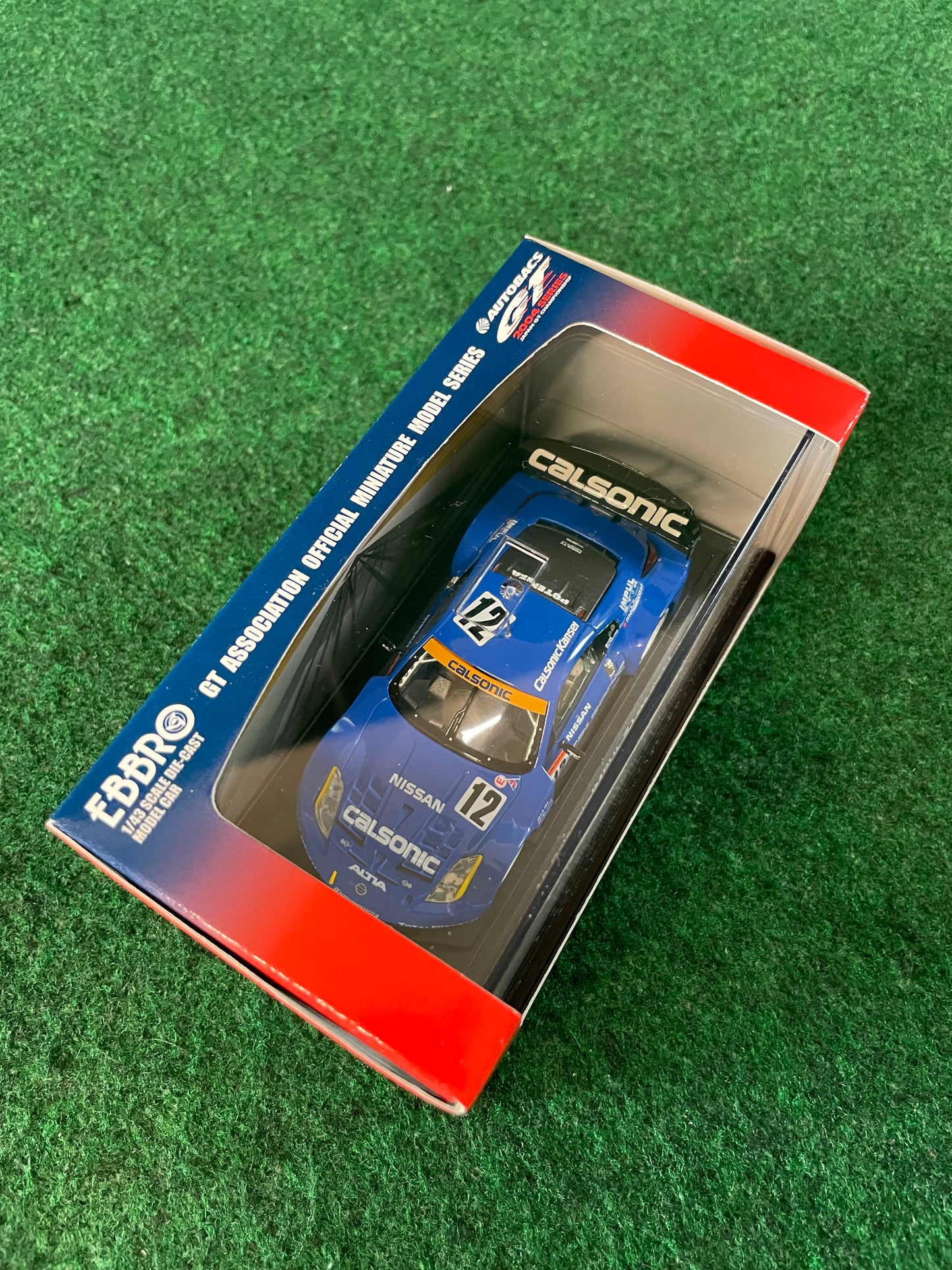 EBBRO JGTC 2004 Calsonic IMPUL Nissan Fairlady Z Late 1/43 Scale Diecast