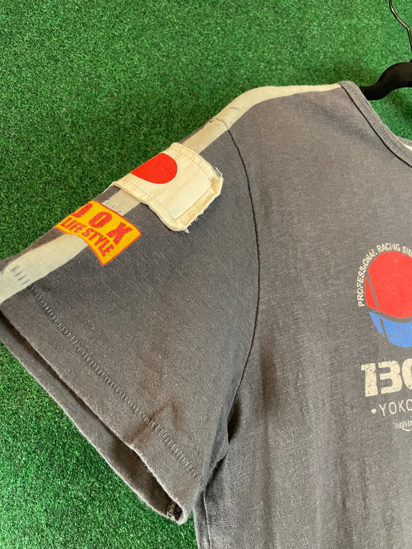 Max Orido 559 Ridox Vintage Style Distressed T-Shirt
