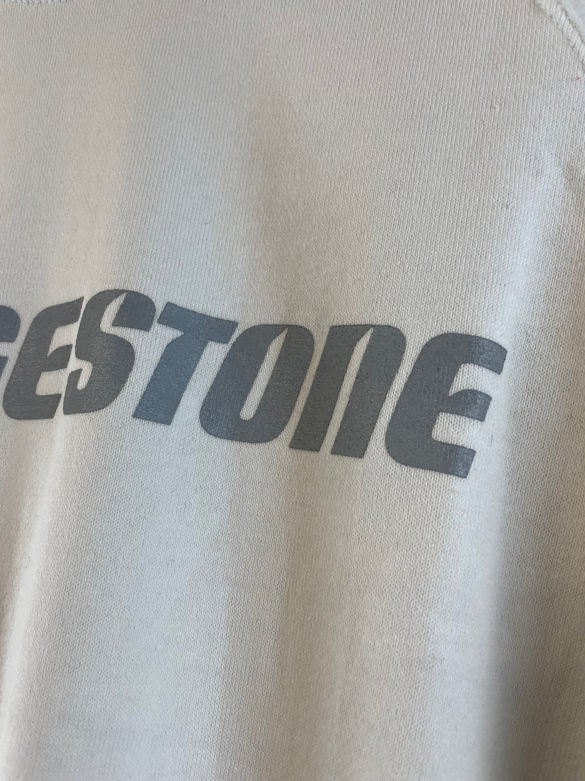 BRIDGESTONE - White Vintage Sweatshirt