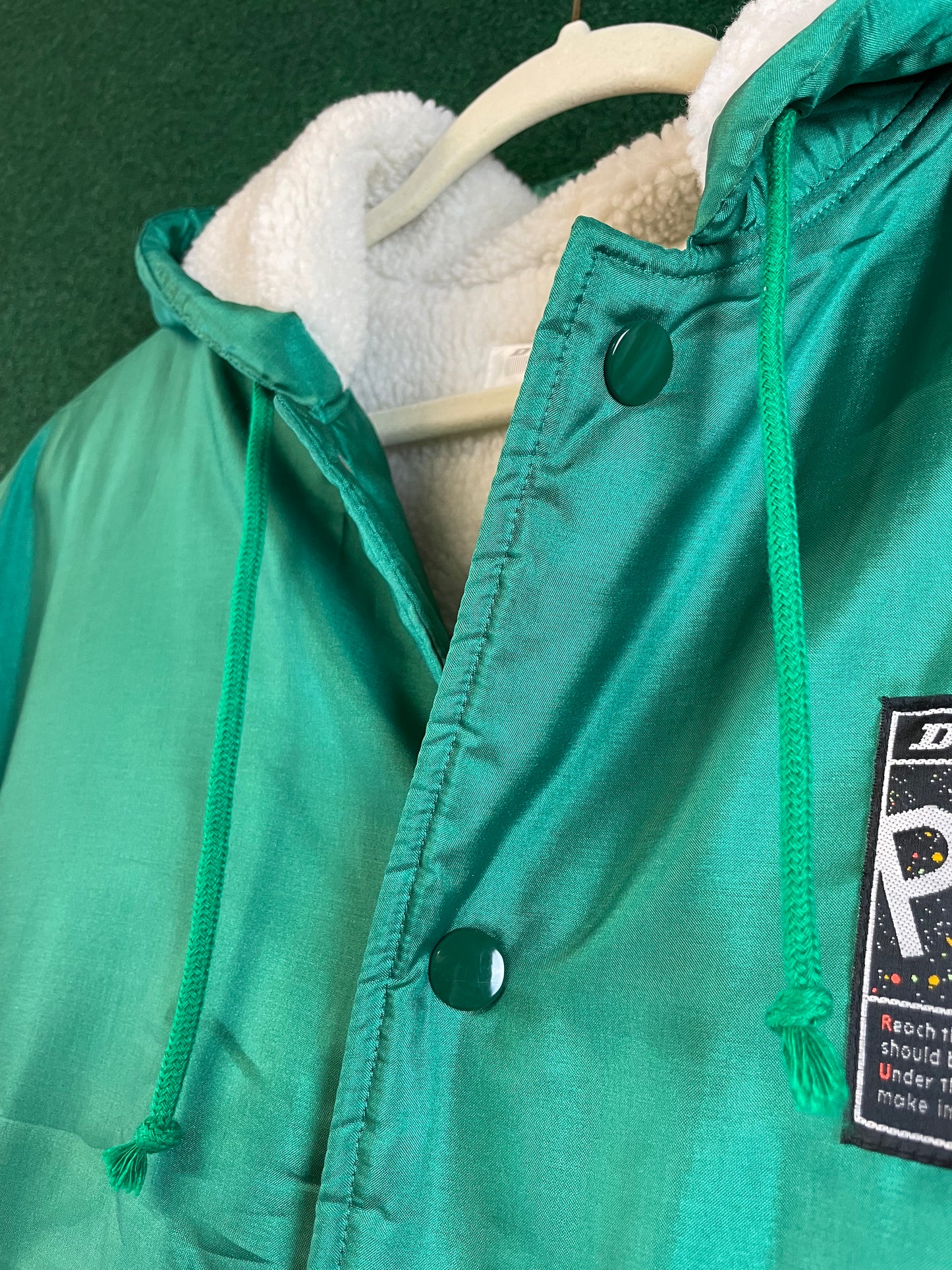 DUNLOP PRO Sports Activewear - Insulated Fleece Lined Vintage Bench Coat