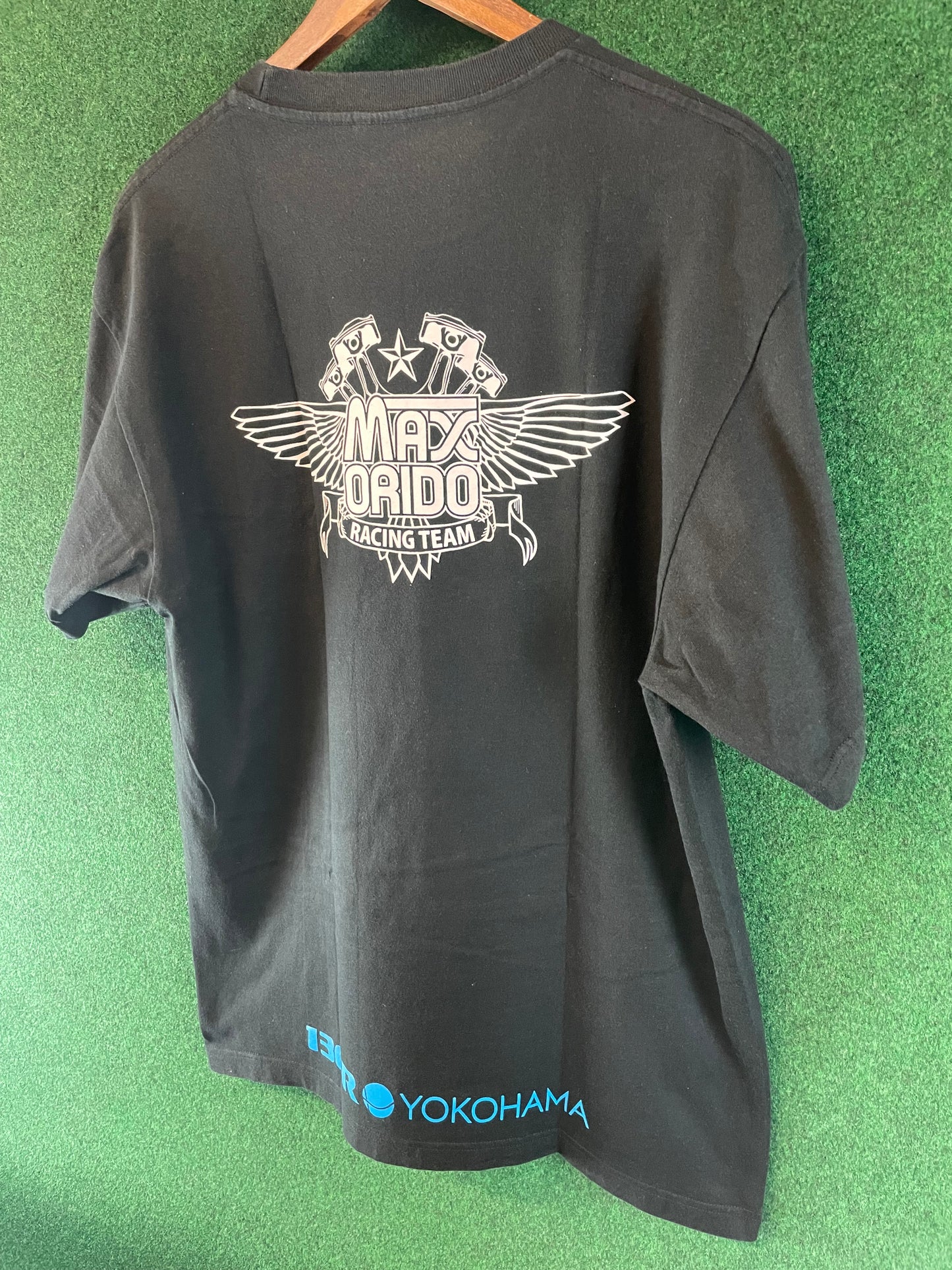 Max Orido x DRIVE Energy Drink x 130R Yokohama Black T-Shirt