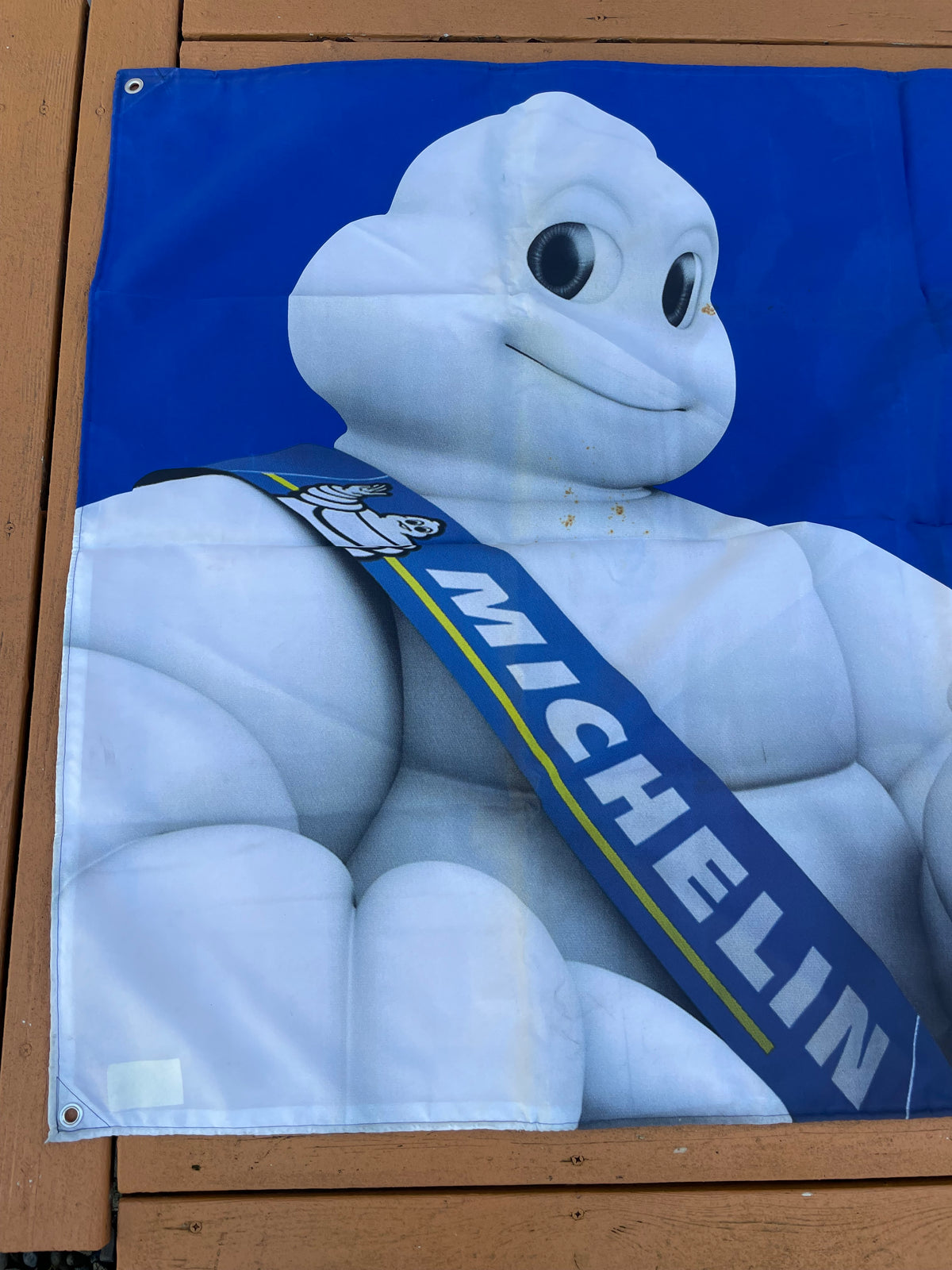 Michelin Tires - Bibendum Japanese Retail Shop Advertising Banner
