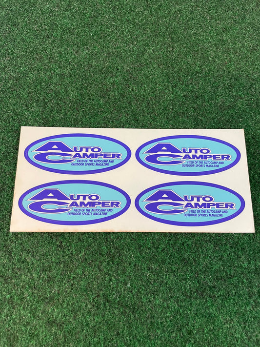 Auto Camper - FIELD OF THE AUTOCAMP AND OUTDOOR SPORTS Sticker Sheet