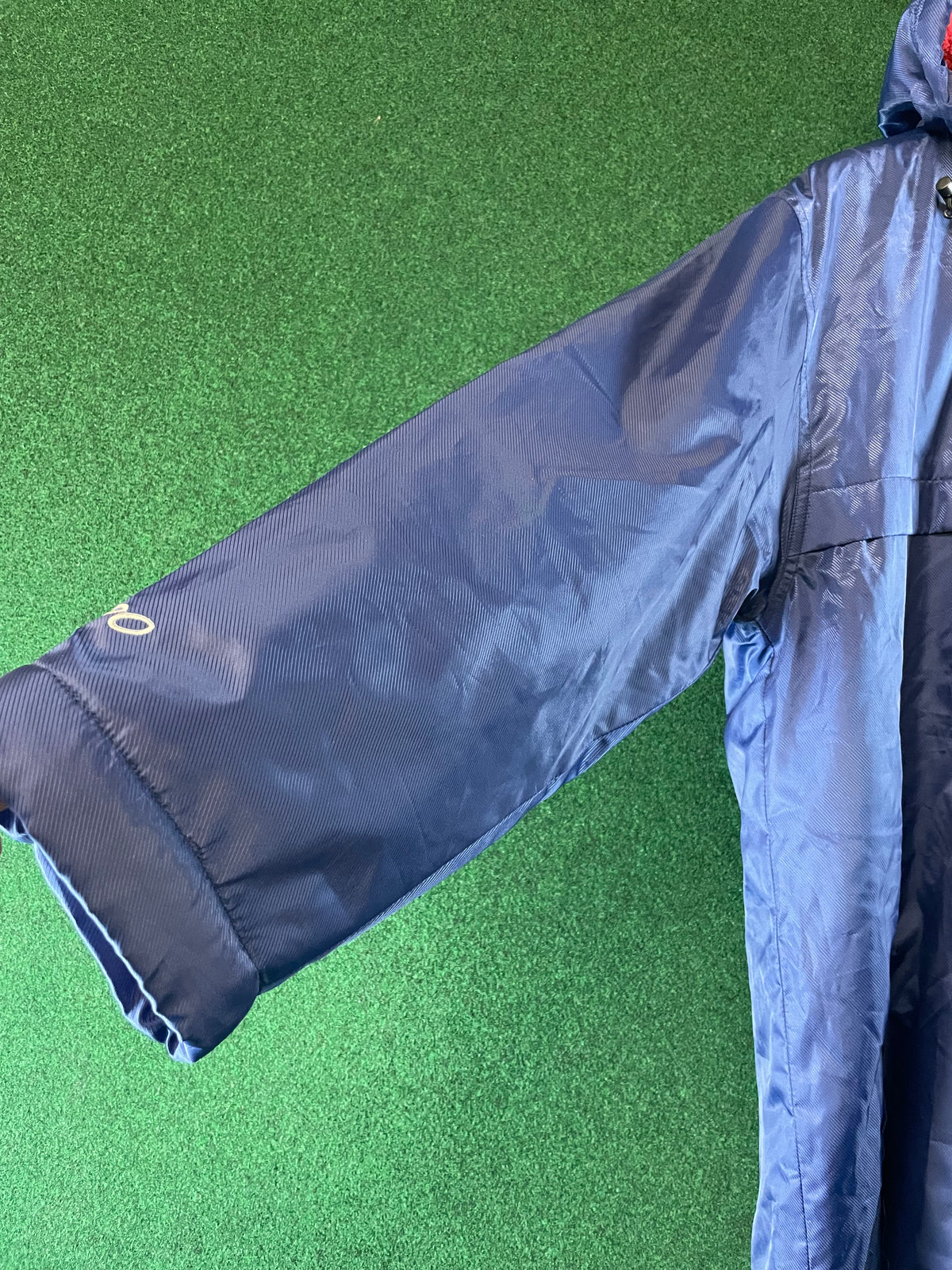 Zippo - Navy Blue & Red Insulated Bench Coat