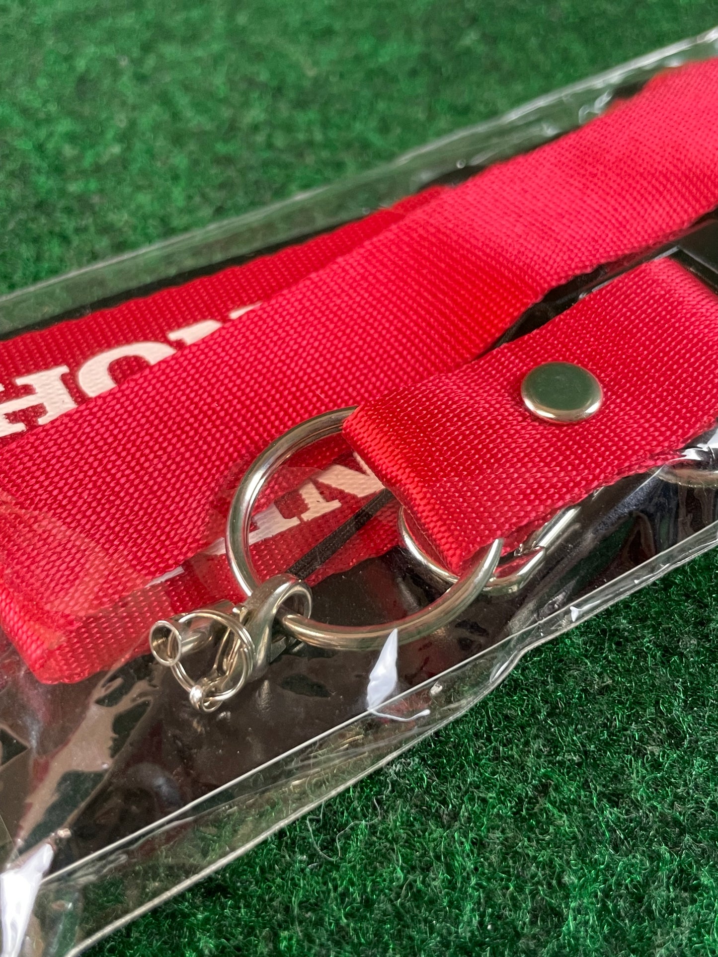 Honda Racing - Red/White Lanyard Keychain Thick Neck Strap