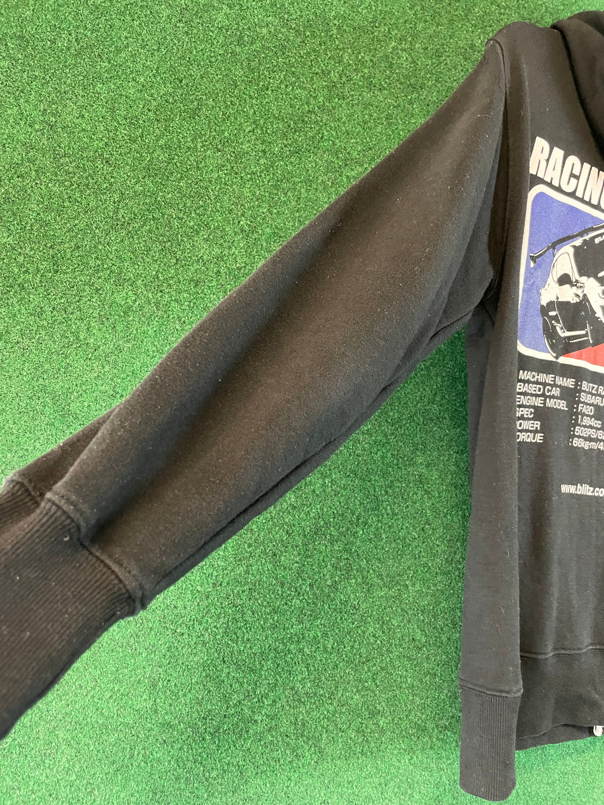 BLITZ Racing Project - Subaru BRZ Zip Up Hooded Sweatshirt