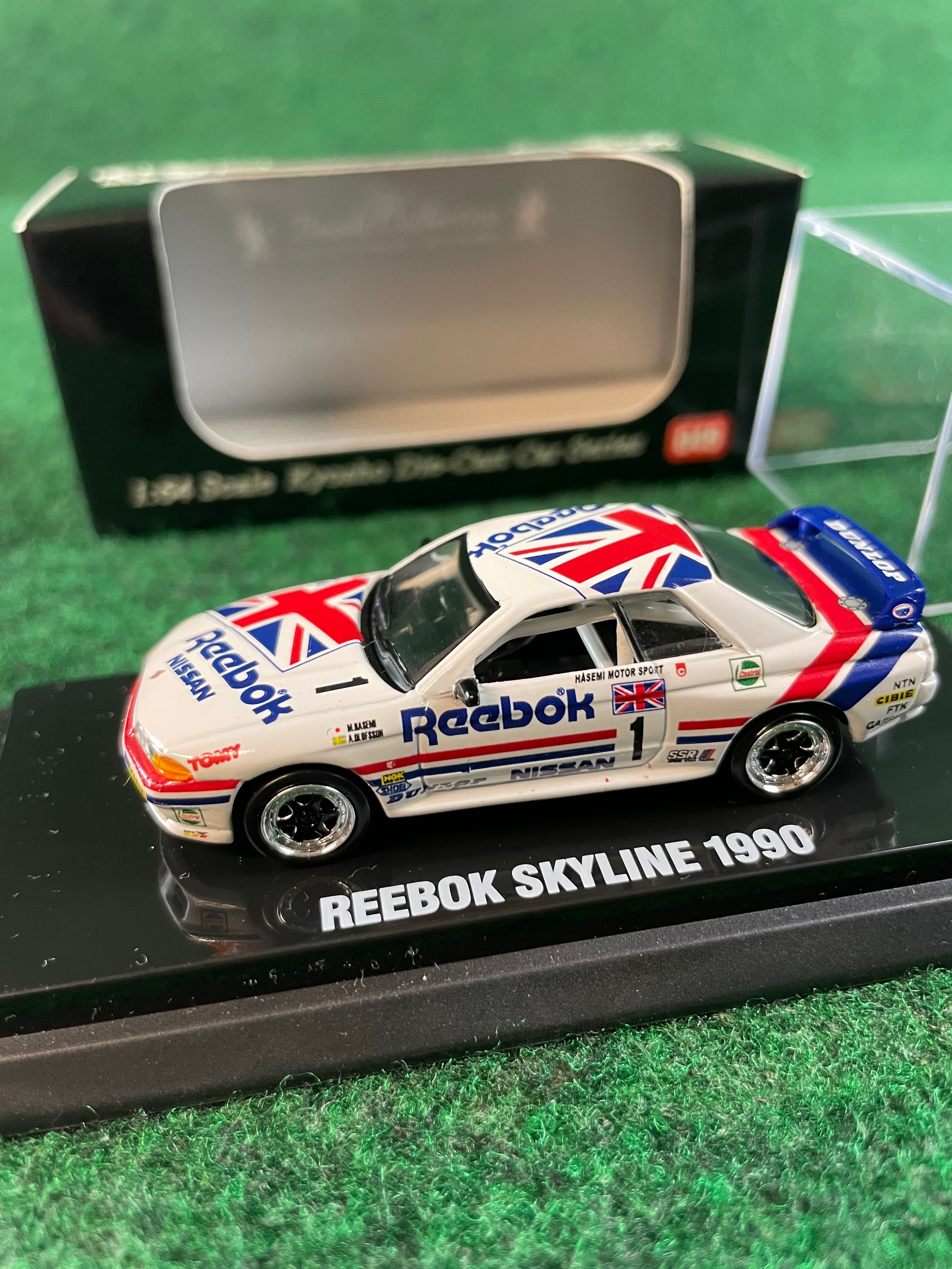 KYOSHO - Beads Collection 1990 & 1991 Reebok Nissan Skyline R32 GT