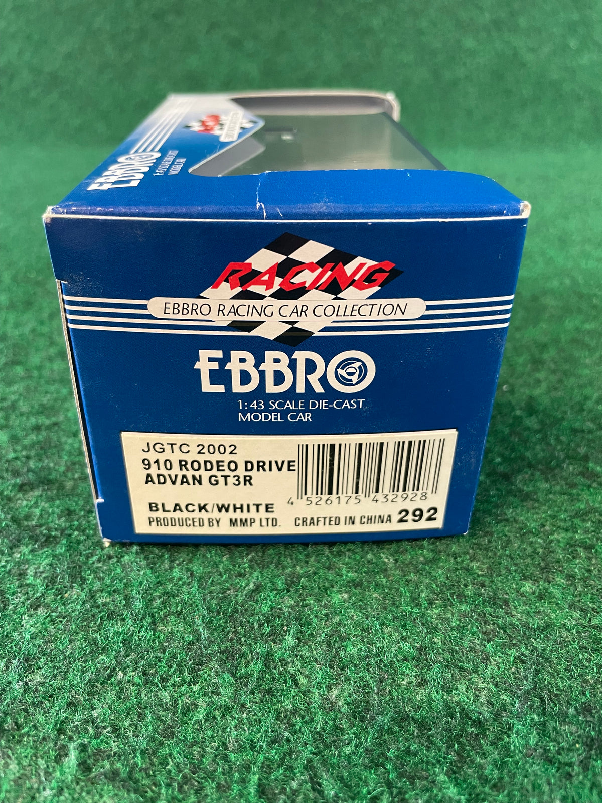 EBBRO Racing Car Collection - JGTC 2002 Rodeo Drive Advan Porsche 911 GT3R 1/43 Scale Diecast