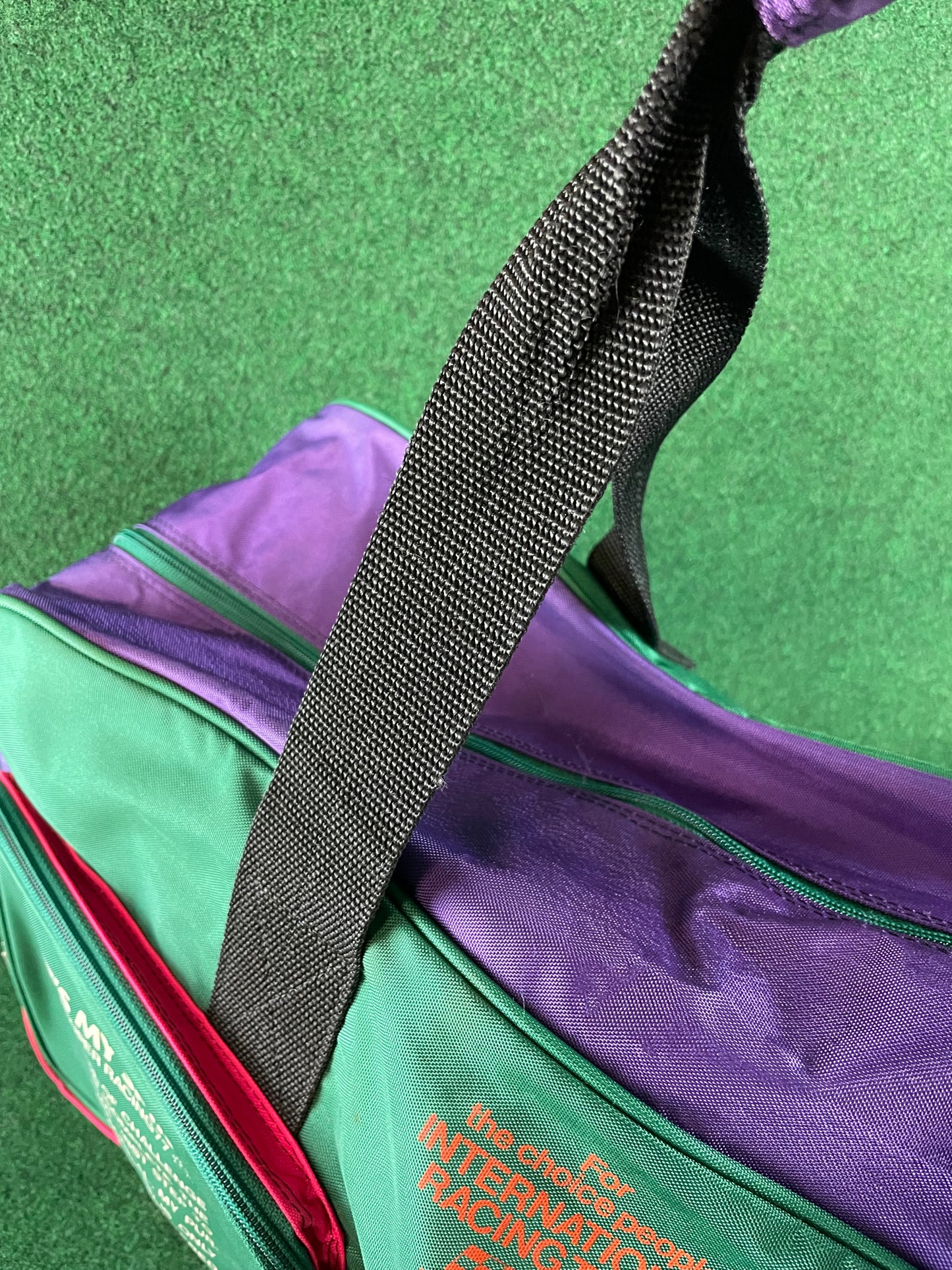 SUPER RACING 77 - Grand Prix Constructor’s History Vintage Duffle Bag