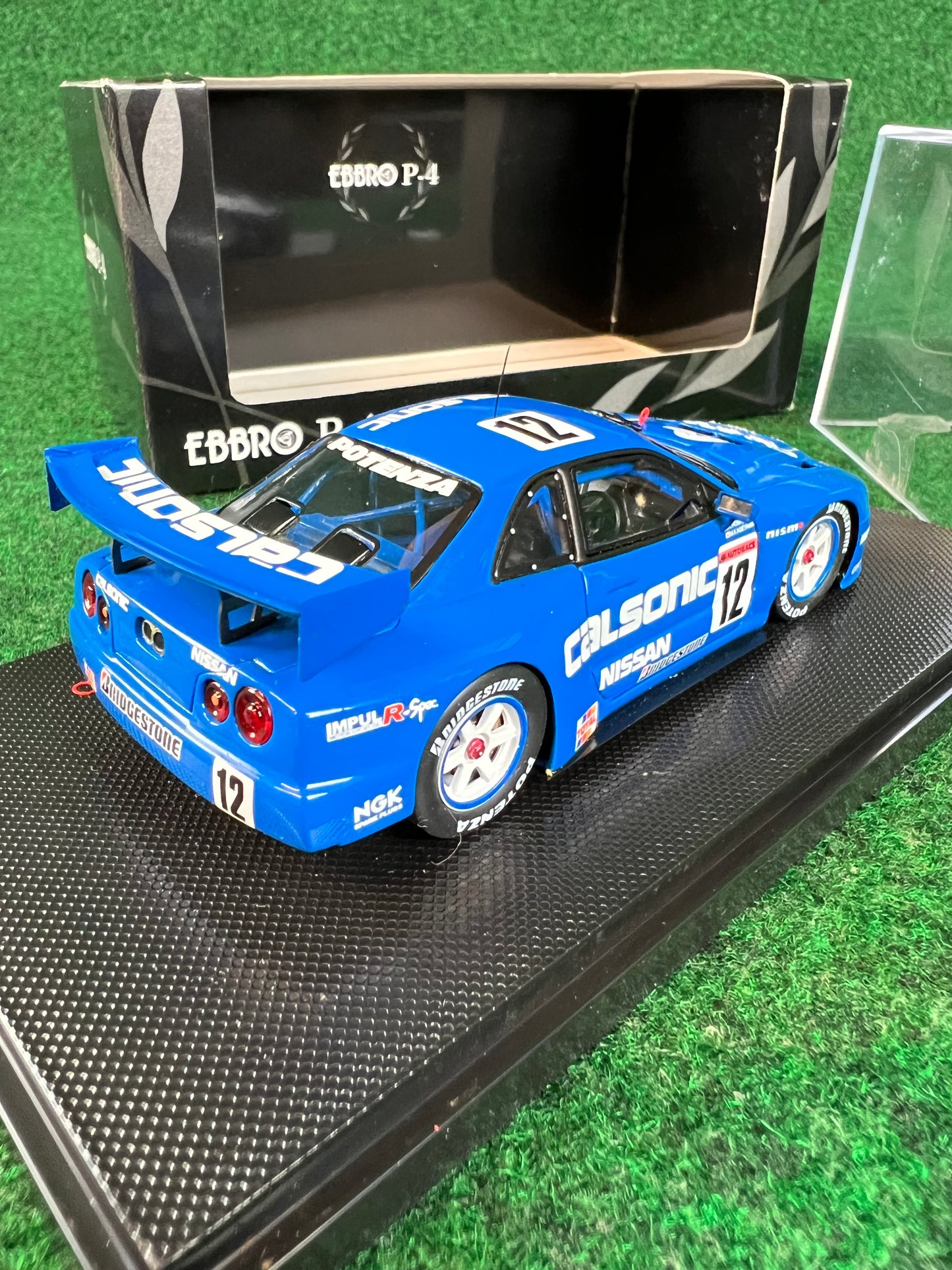 EBBRO P-4 - JGTC 1999 Calsonic Nissan Skyline R34 GTR 1/43 Scale Diecast