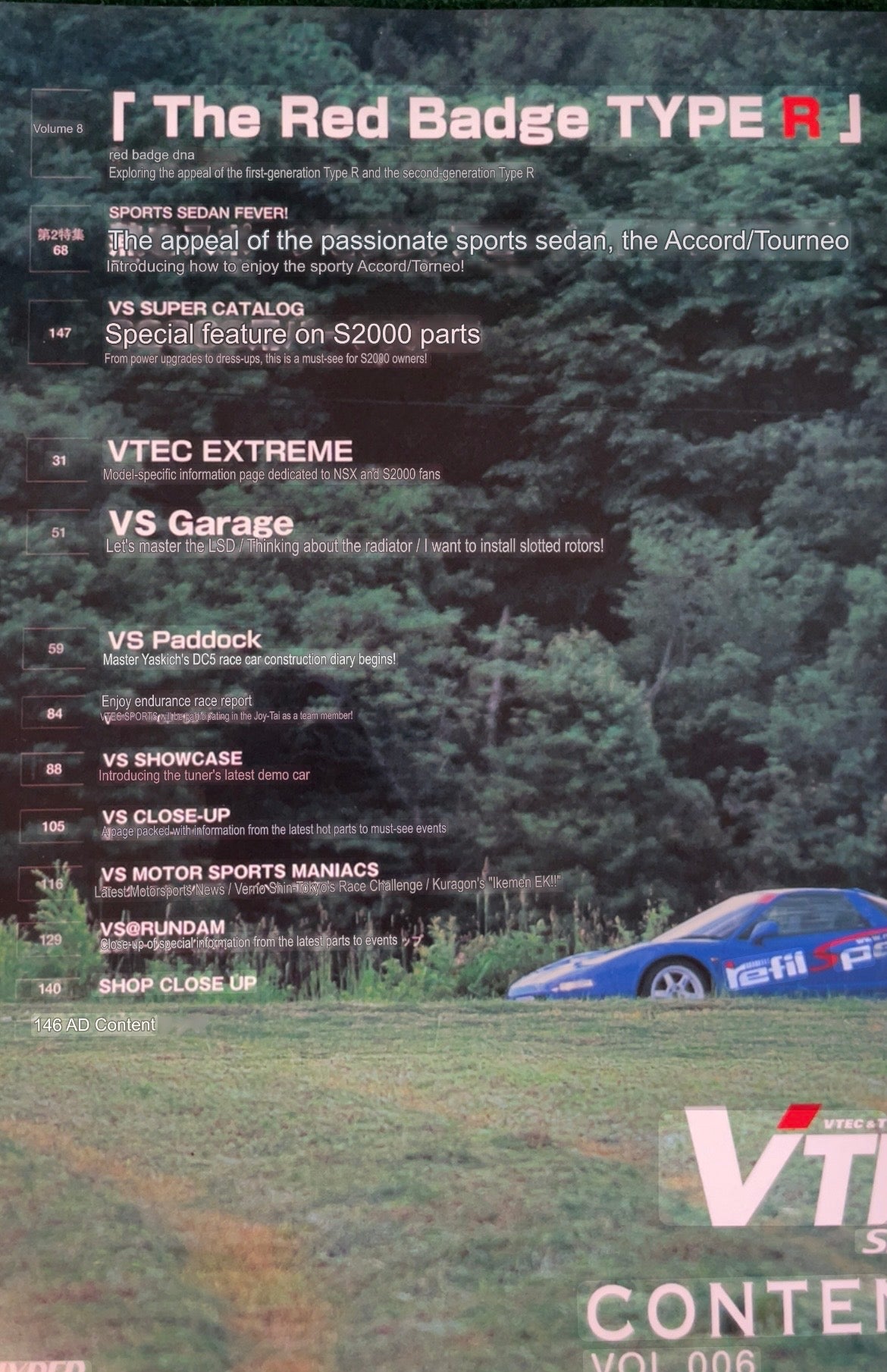 VTEC SPORTS Magazine - Vol. 006