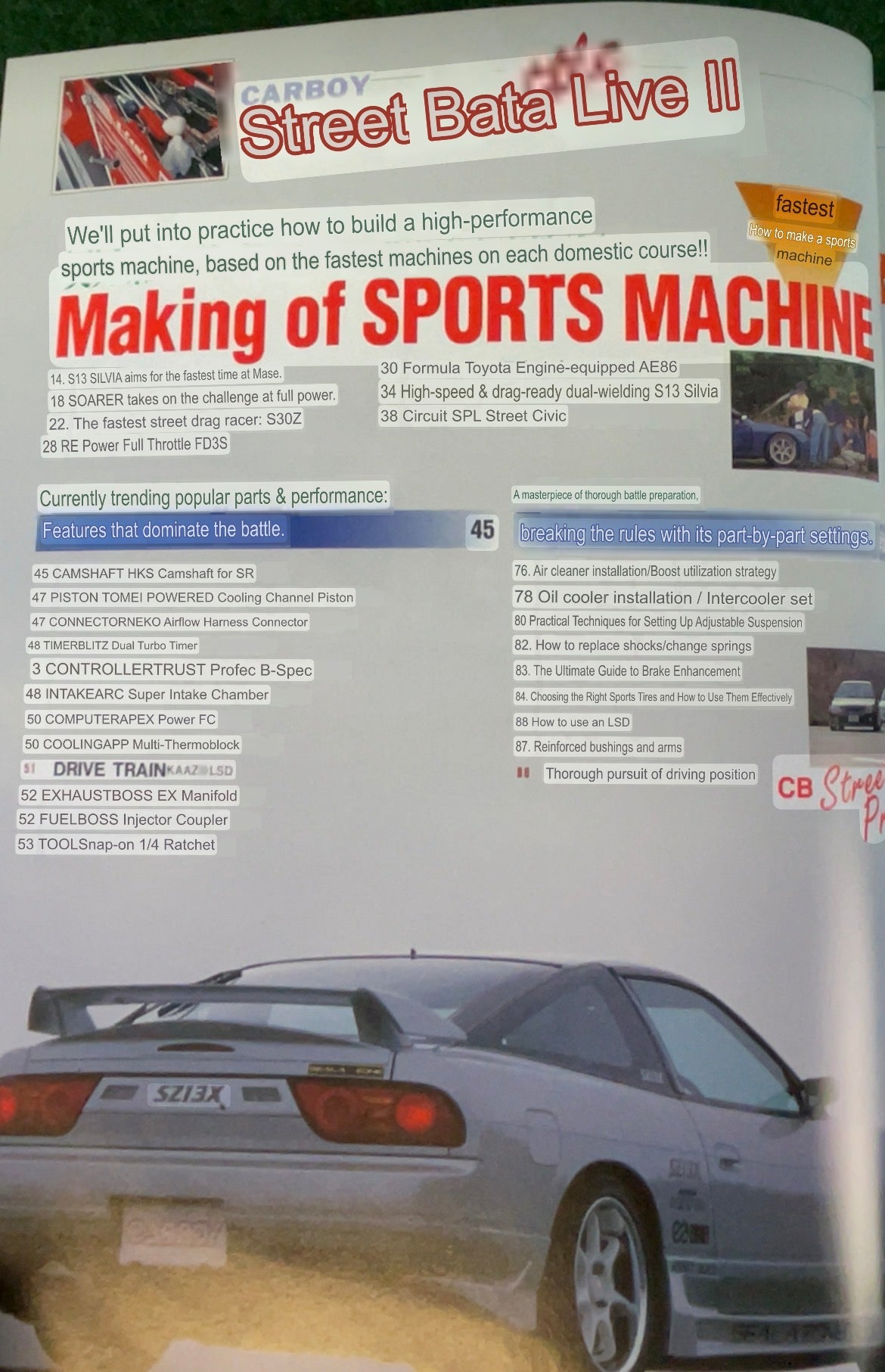 CARBOY Magazine - Street Battle II Special Issue August 1997