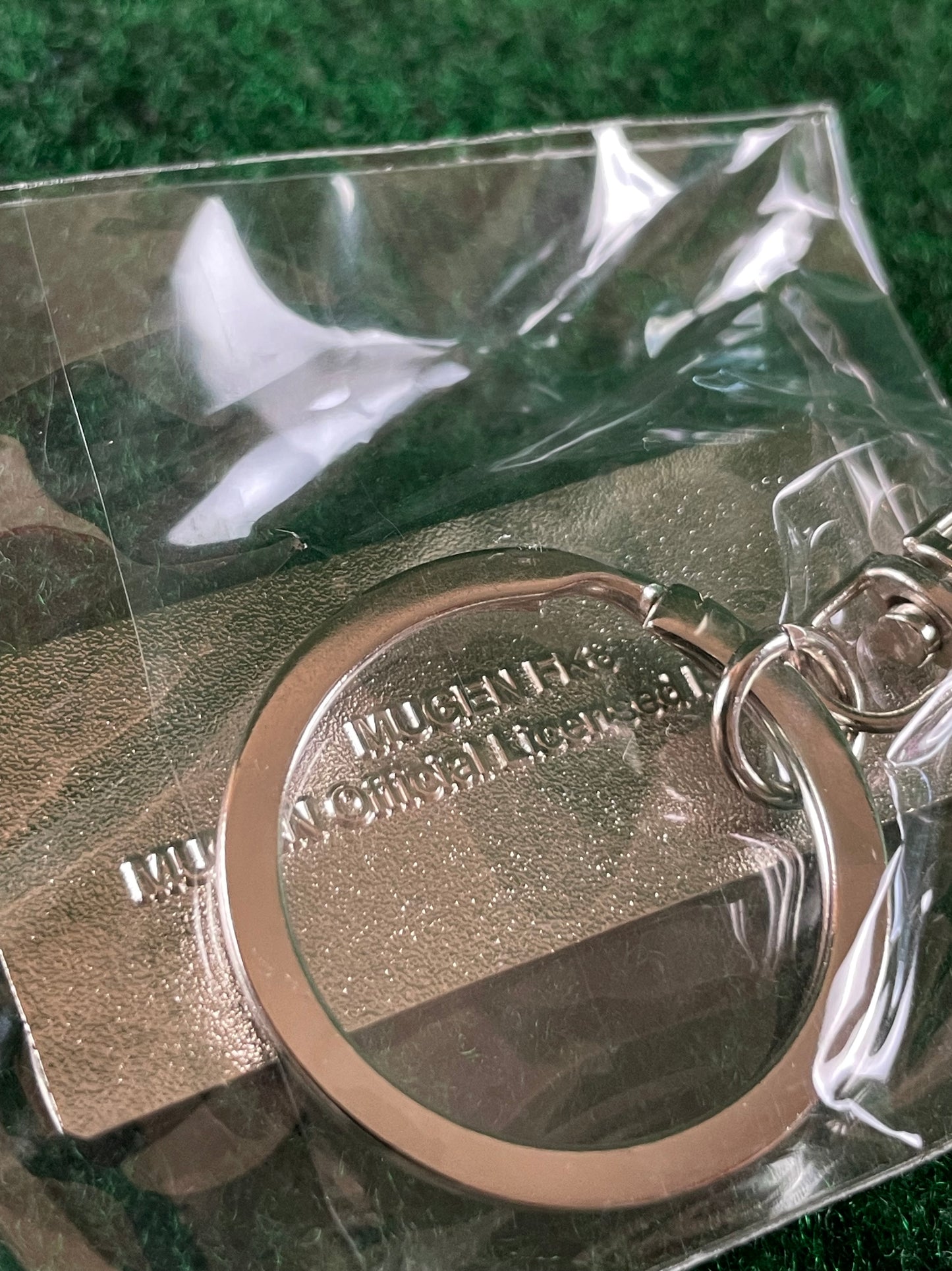 TC Juurokuhoi Vending Machine - Honda Civic Type R FK8 MUGEN Metal Logo Keychain