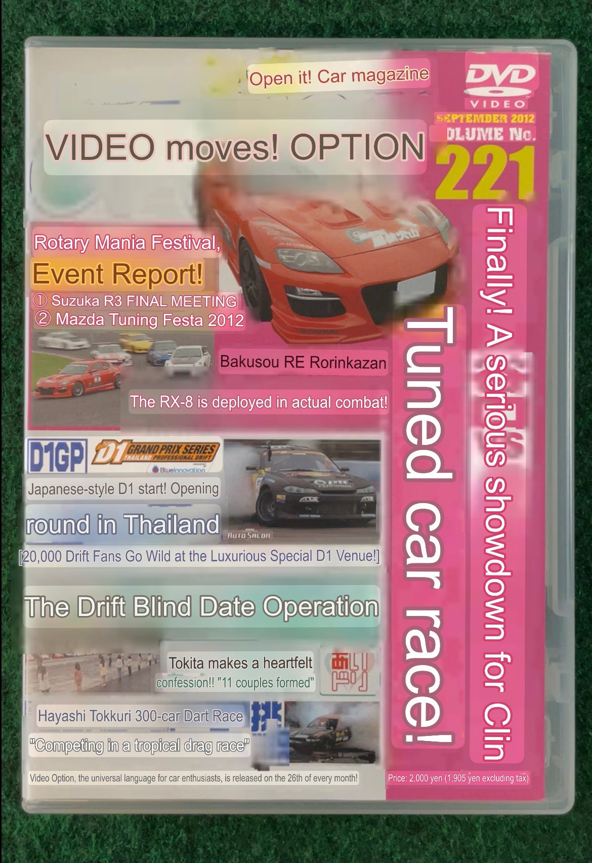 Option Video DVD - Vol. 221
