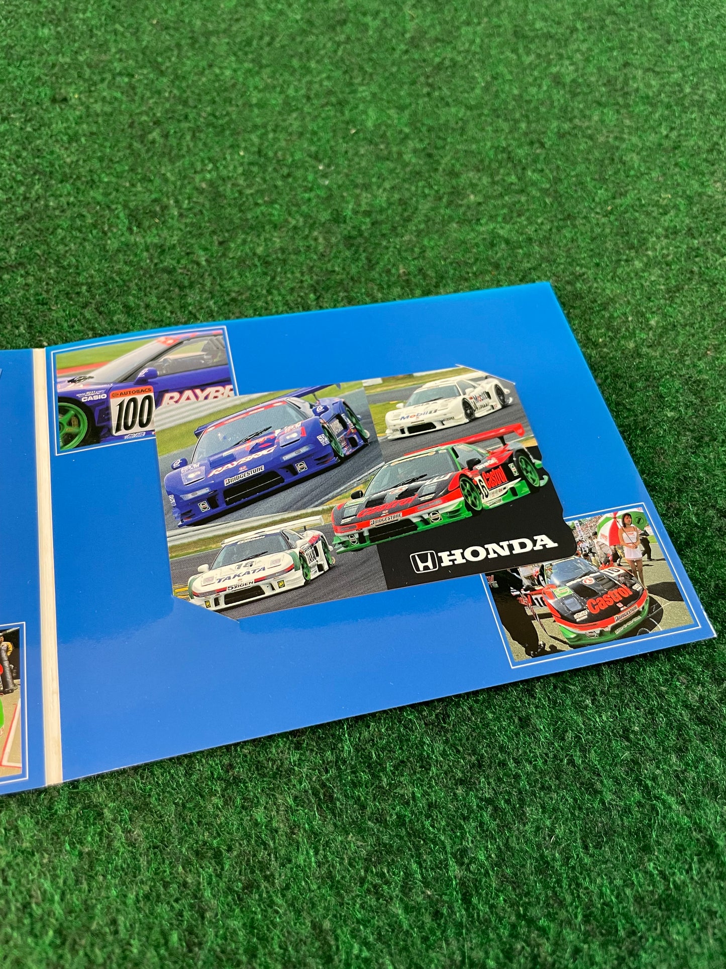JGTC Honda NSX Collectible Phone Card in Folder