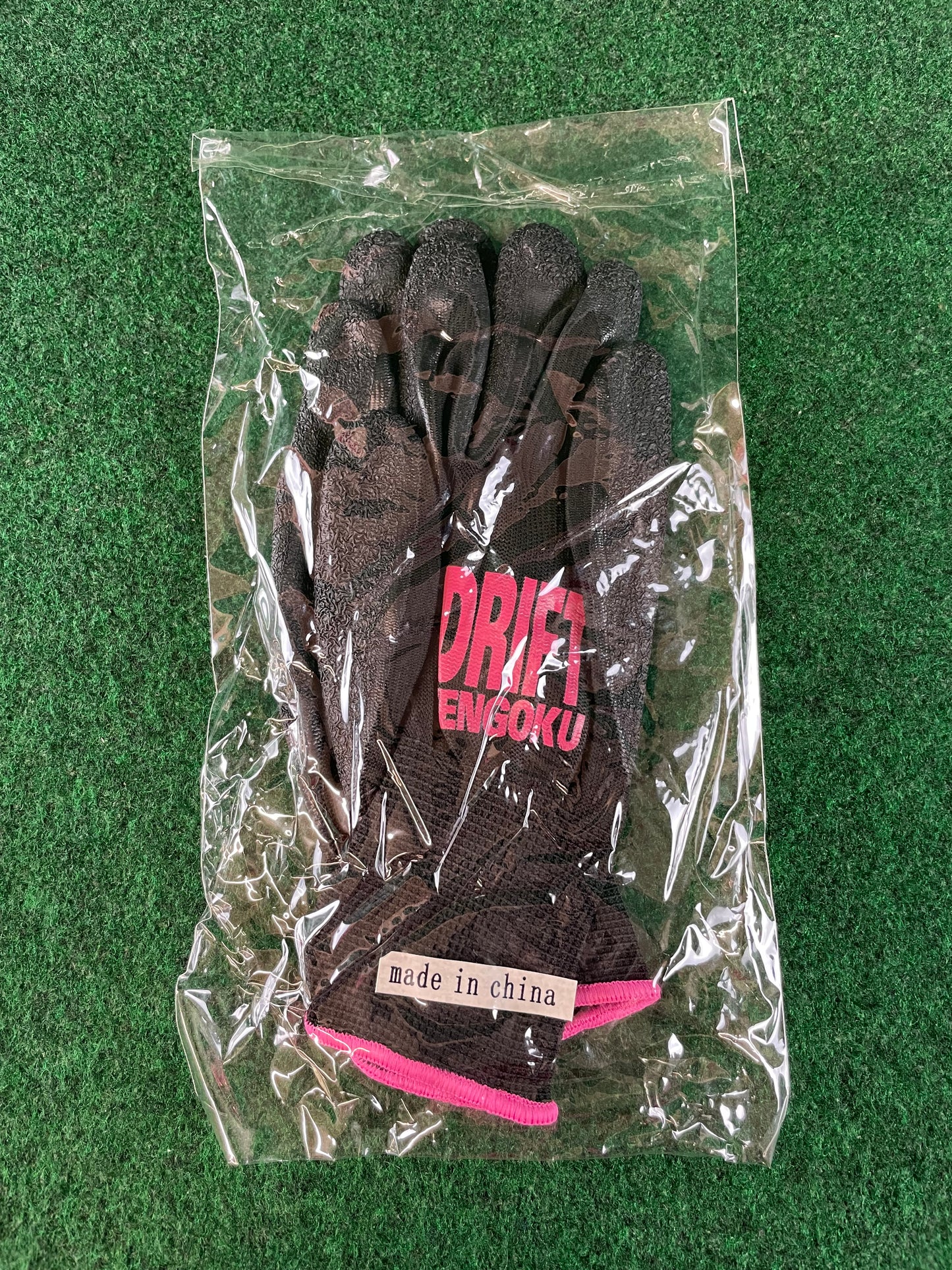 Drift Tengoku - (3) Elastic Rubber Grip Work Gloves